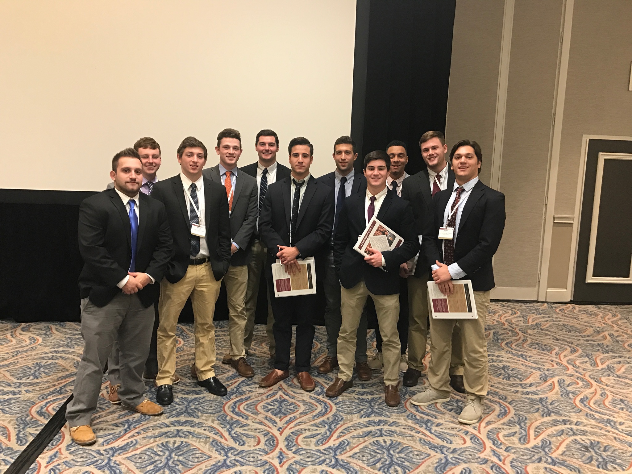 Eleven Lambda Omega Chapter Members Attending PIKE University Photograph