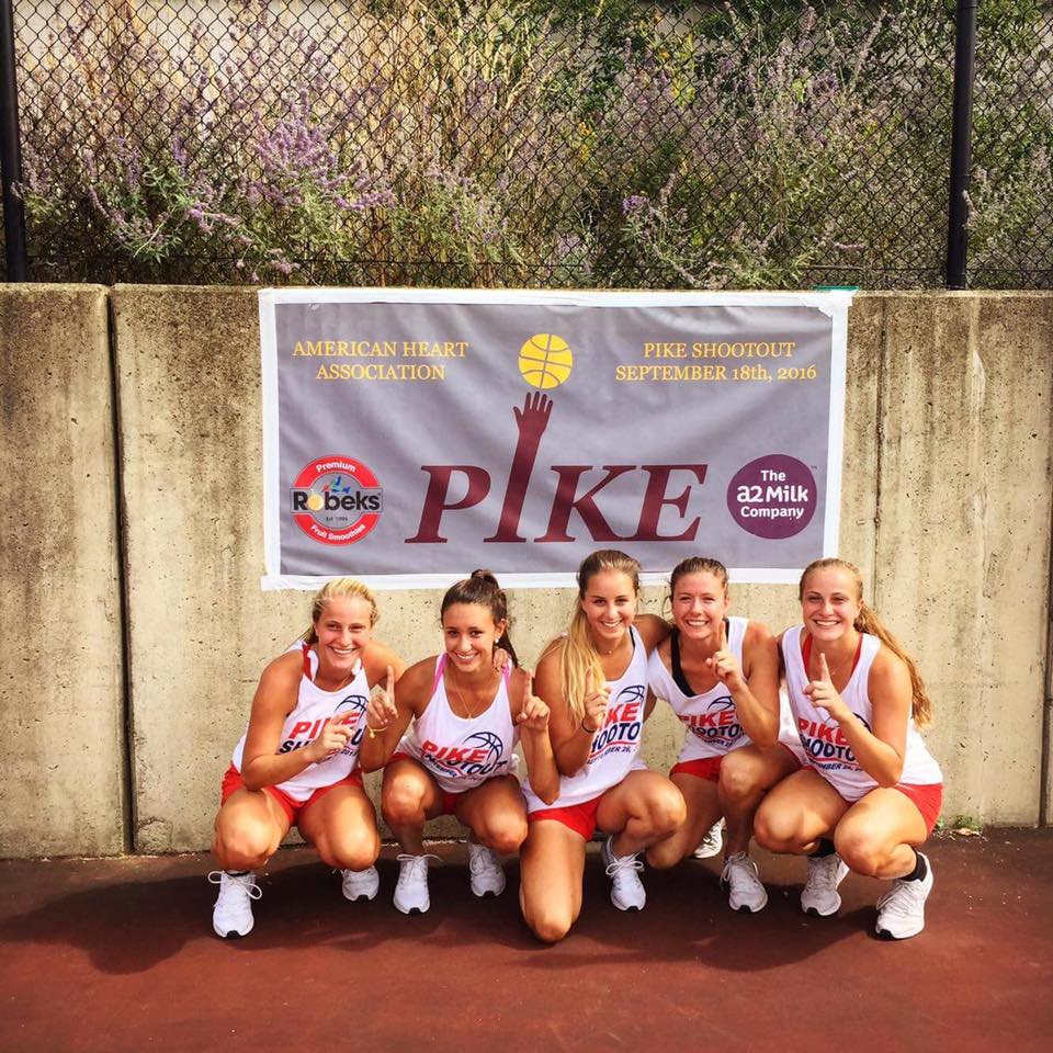 The Winning Women's Team at the PIKE Shootout Event Photograph, September 18, 2016