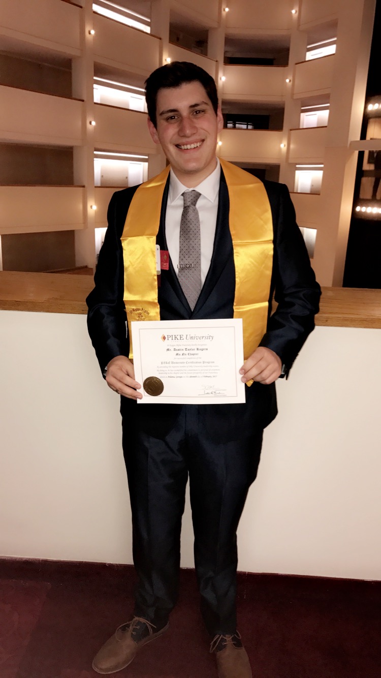 An Unidentified PIKE University Graduate From Mu Nu Chapter Photograph