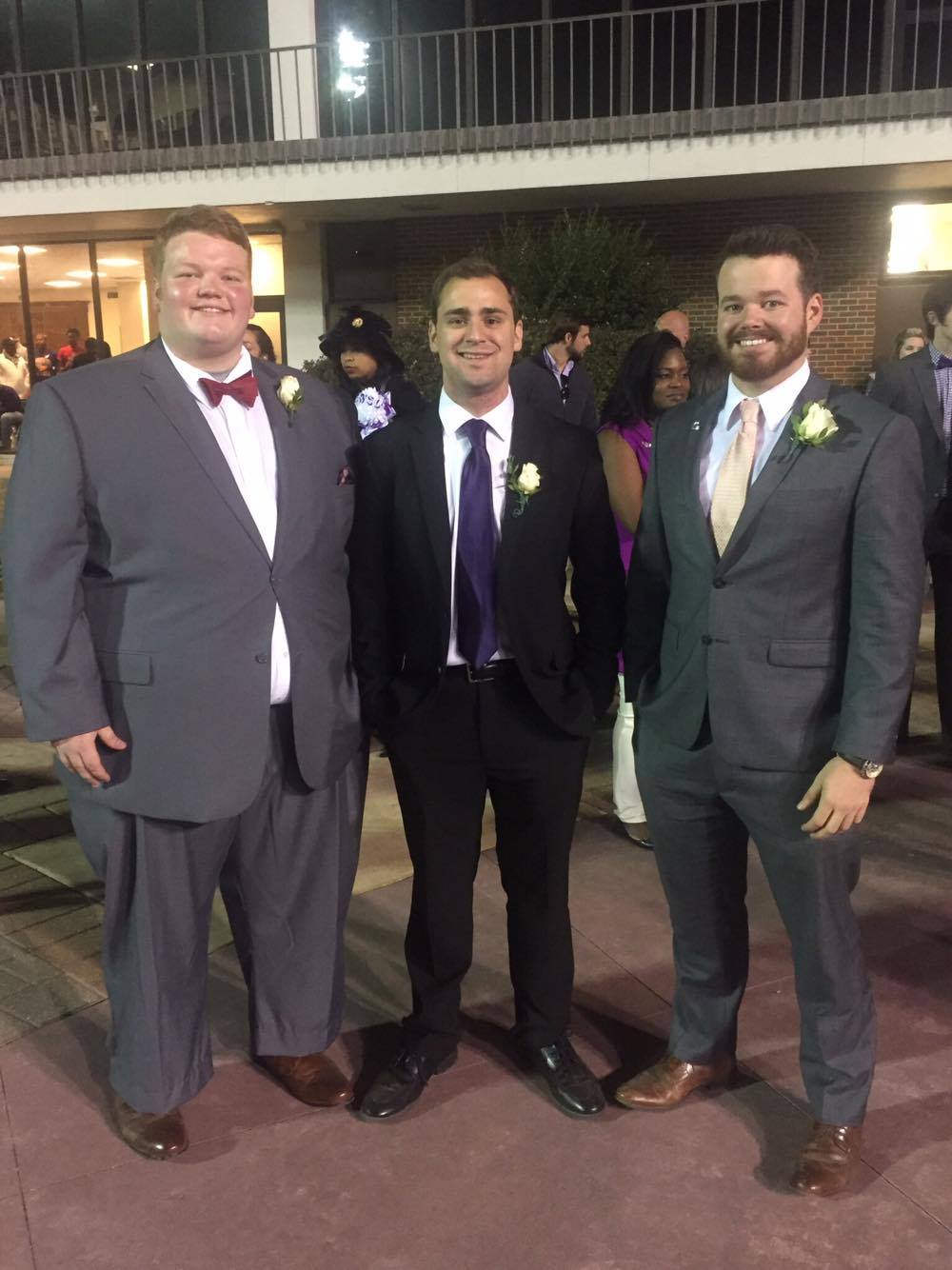 Three Unidentified Mu Kappa Chapter Members Photograph