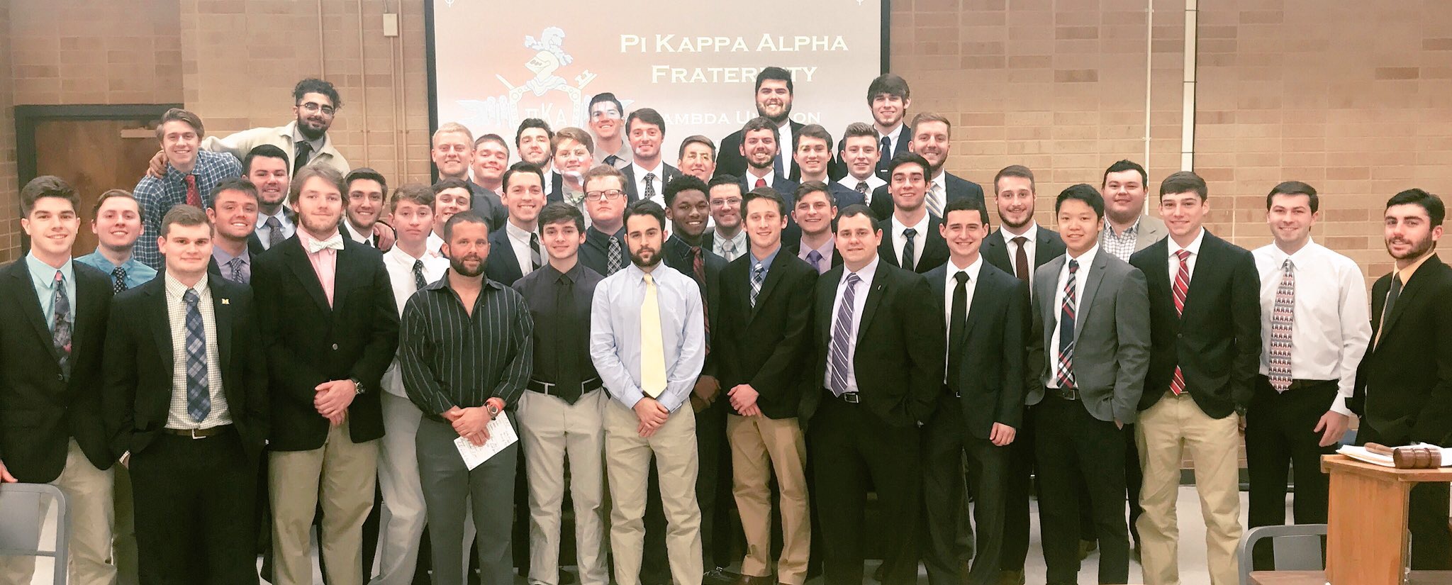 Lambda Upsilon Chapter Members Photograph