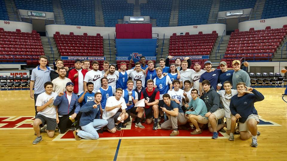 Gamma Psi Chapter Wins Interfraternity Council Basketball Tournament Photograph