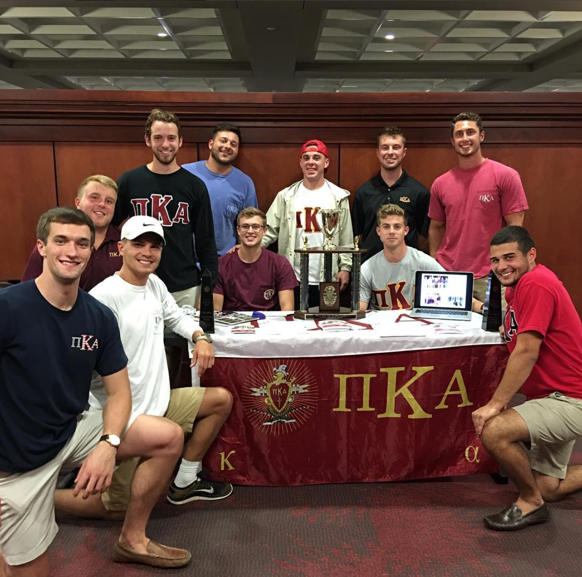 Zeta Epsilon Chapter Members Tabling At Meet the Greeks Event Photograph, April 17, 2016