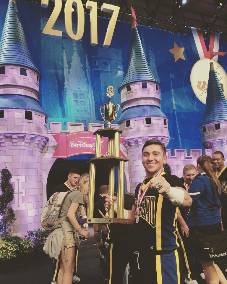 Eta Eta Chapter Member Wins A Gymnastics Award Photograph