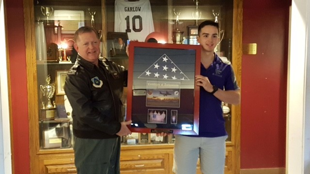 Alpha Omega Chapter Member and a Prominent Alumnus Photograph