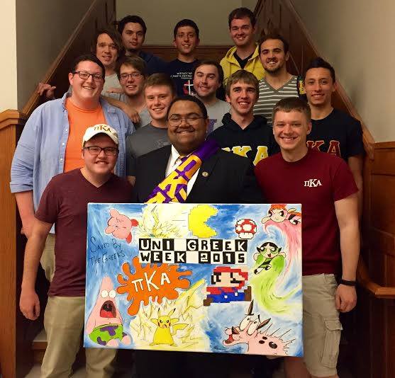 Theta Zeta Chapter Members During Greek Week Photograph, 2015