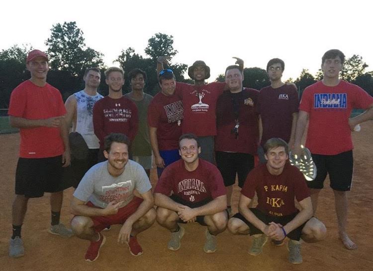 Theta Kappa Chapter Members Participating In Intramural Activities Photograph