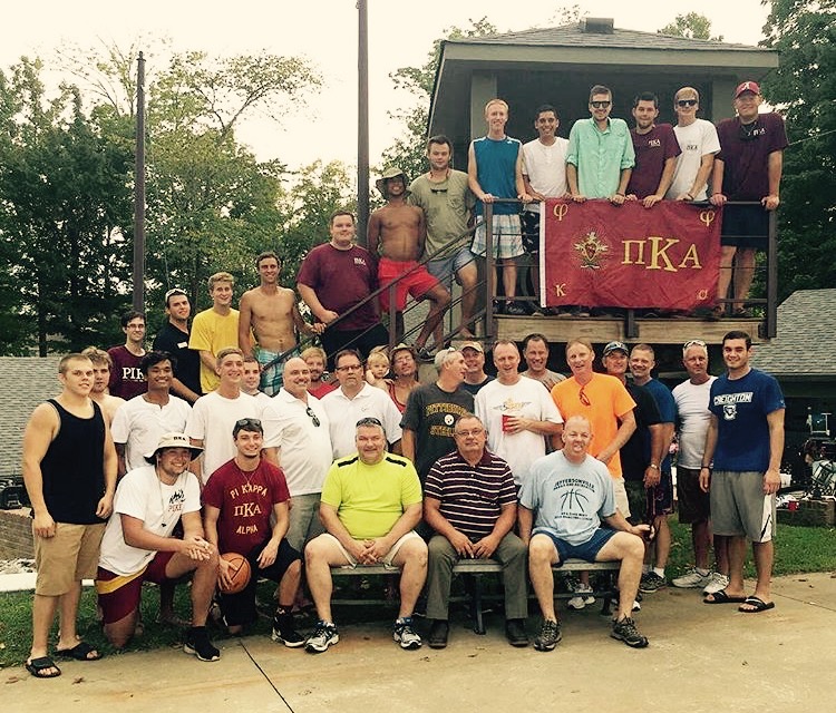 Theta Kappa Chapter Members and Alumni Photograph