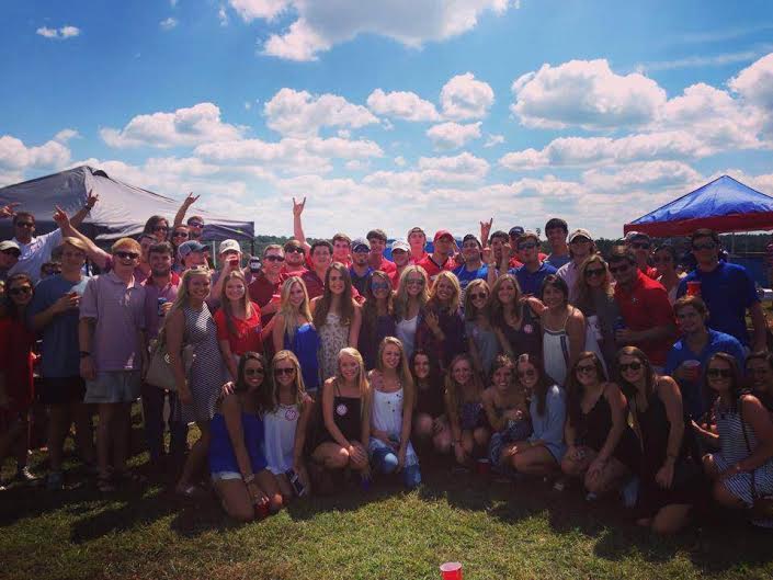 Eta Sigma Pikes at Homecoming Photograph