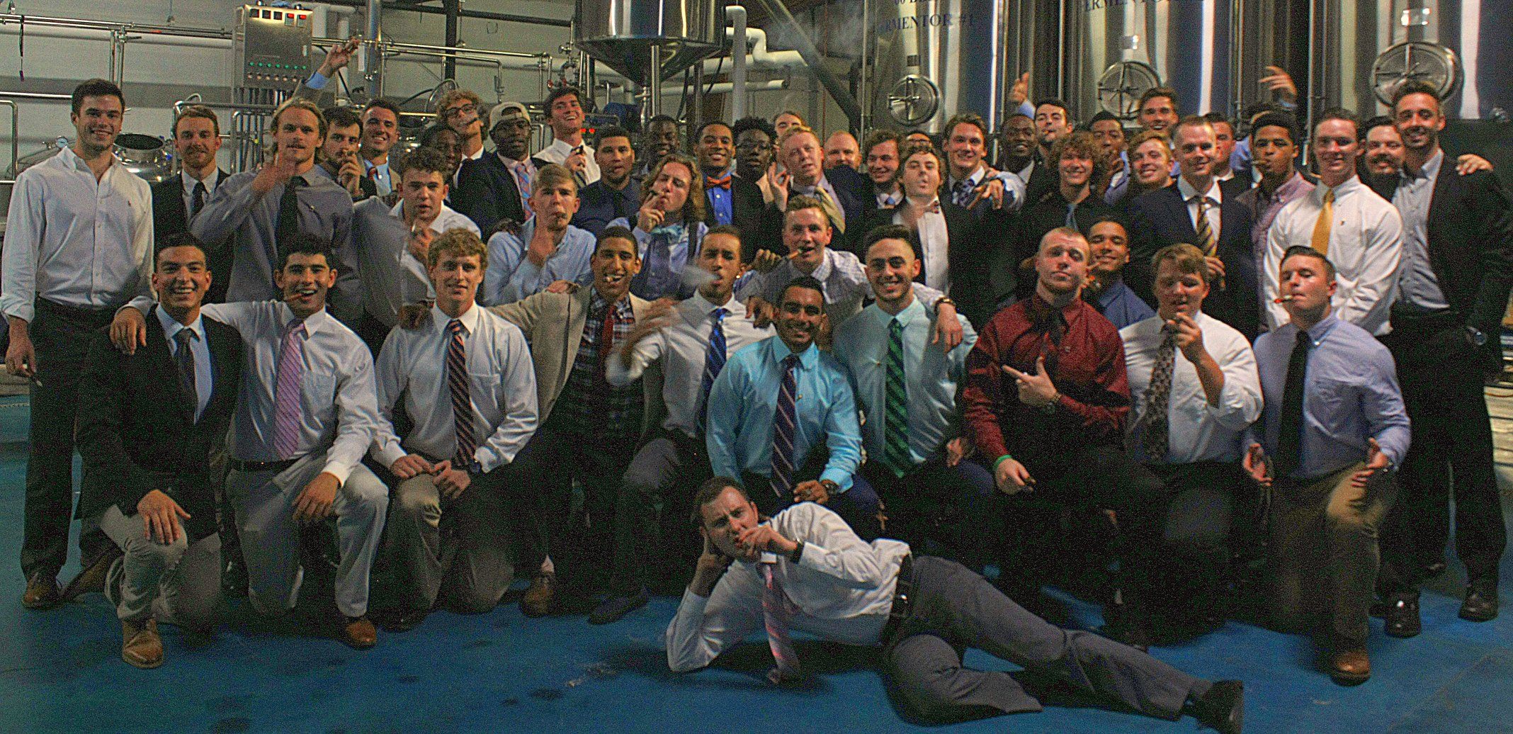 Eta Pi Chapter Members and Alumni at a Chapter Event Photograph