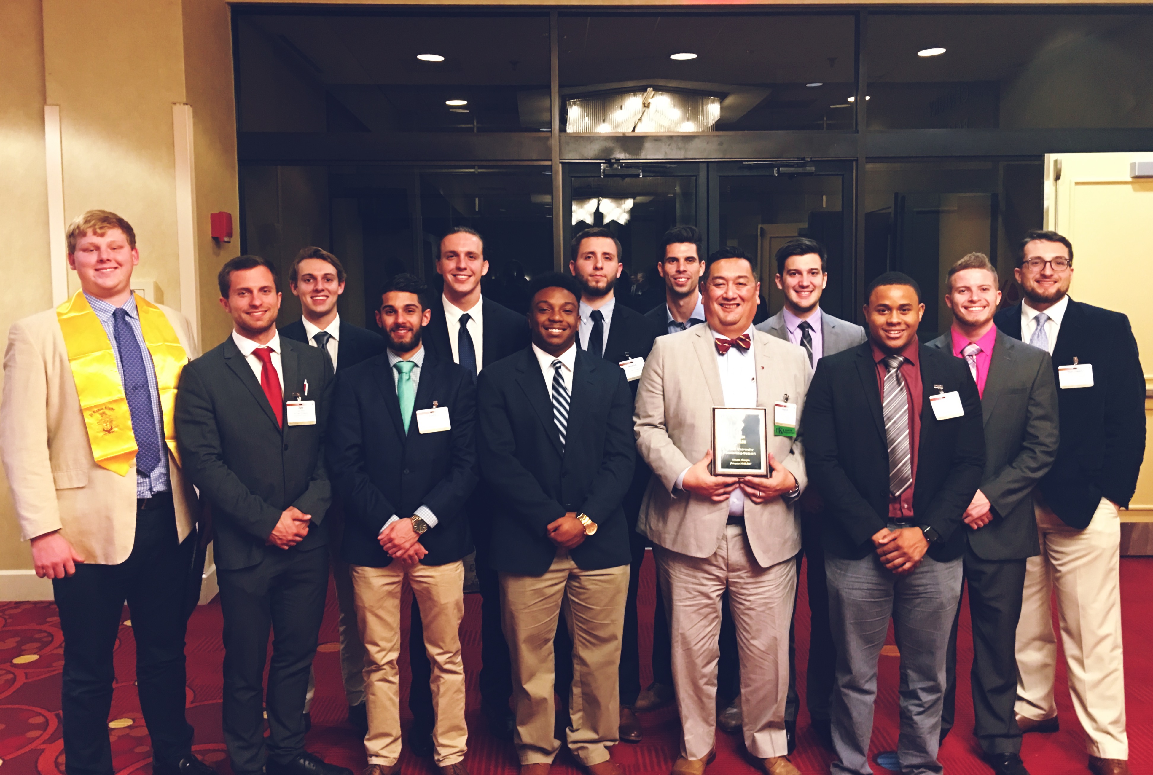 Mu Mu Chapter Receives an Award Photograph