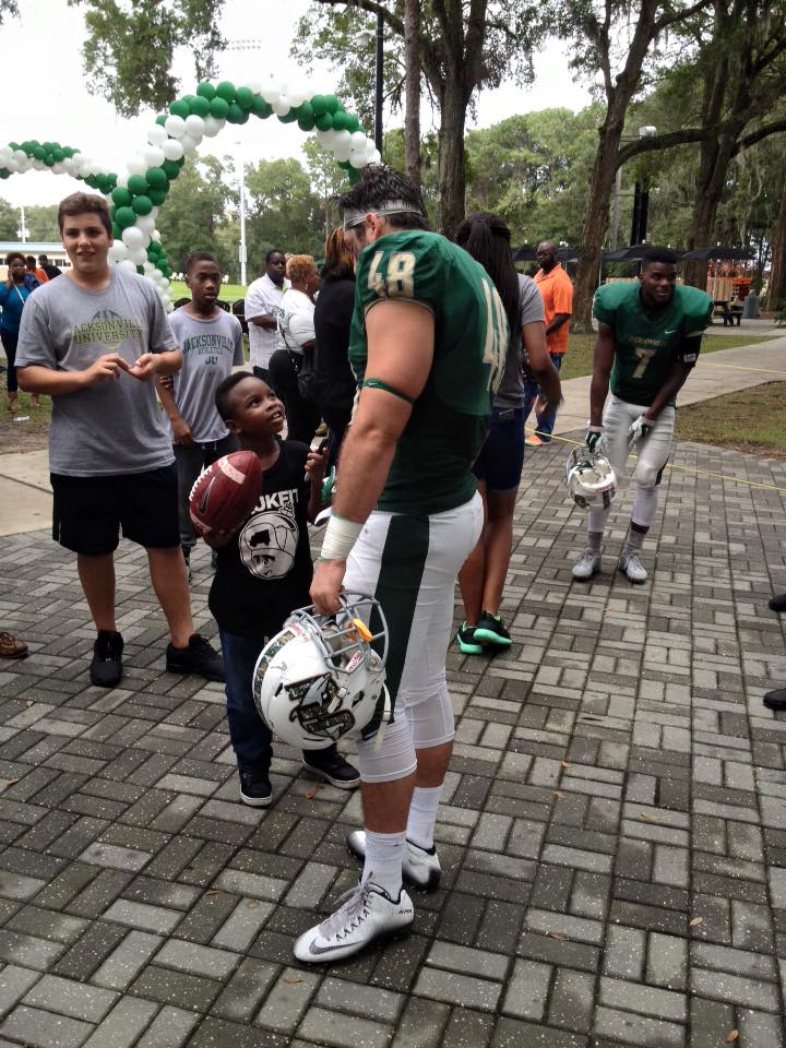 Jacksonville University Football Players Photograph