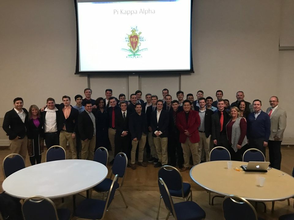 UNC Pi Kappa Alpha Colony Celebrates Founders' Day Photograph, 2017