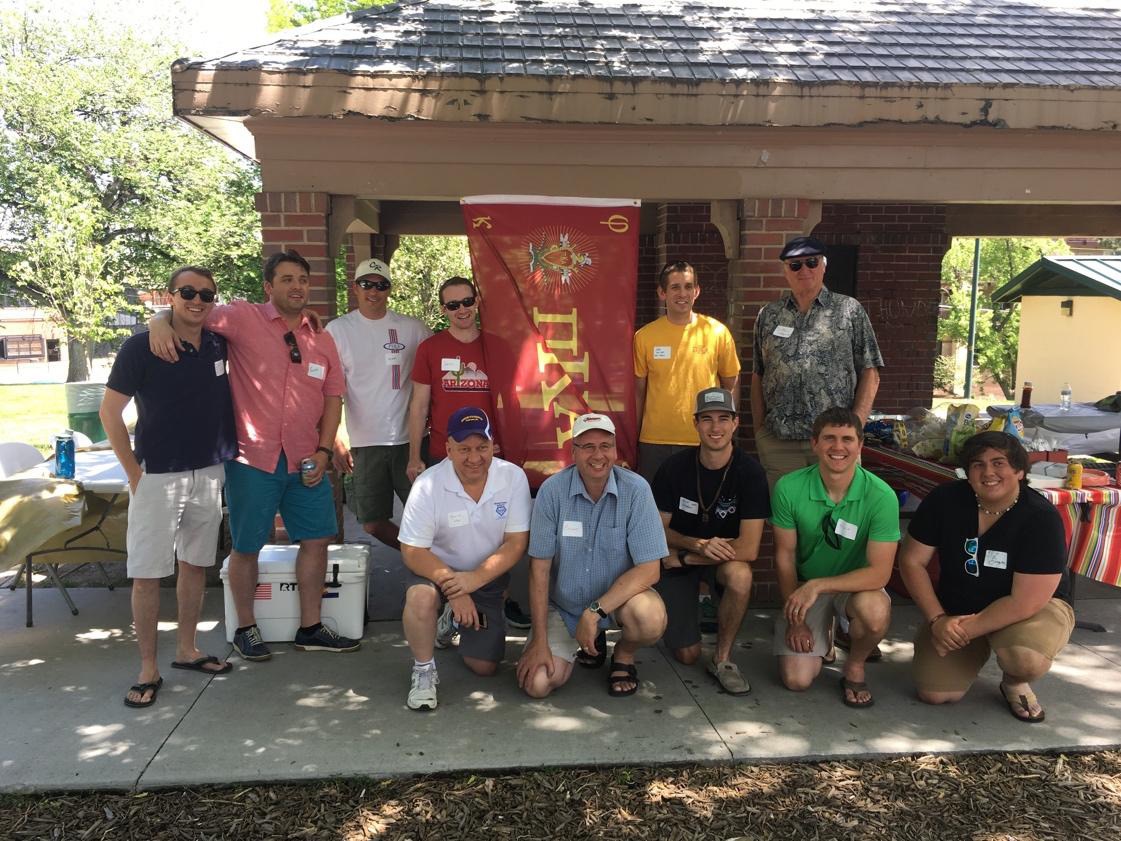 Iota Mu Chapter Members and Alumni Photograph