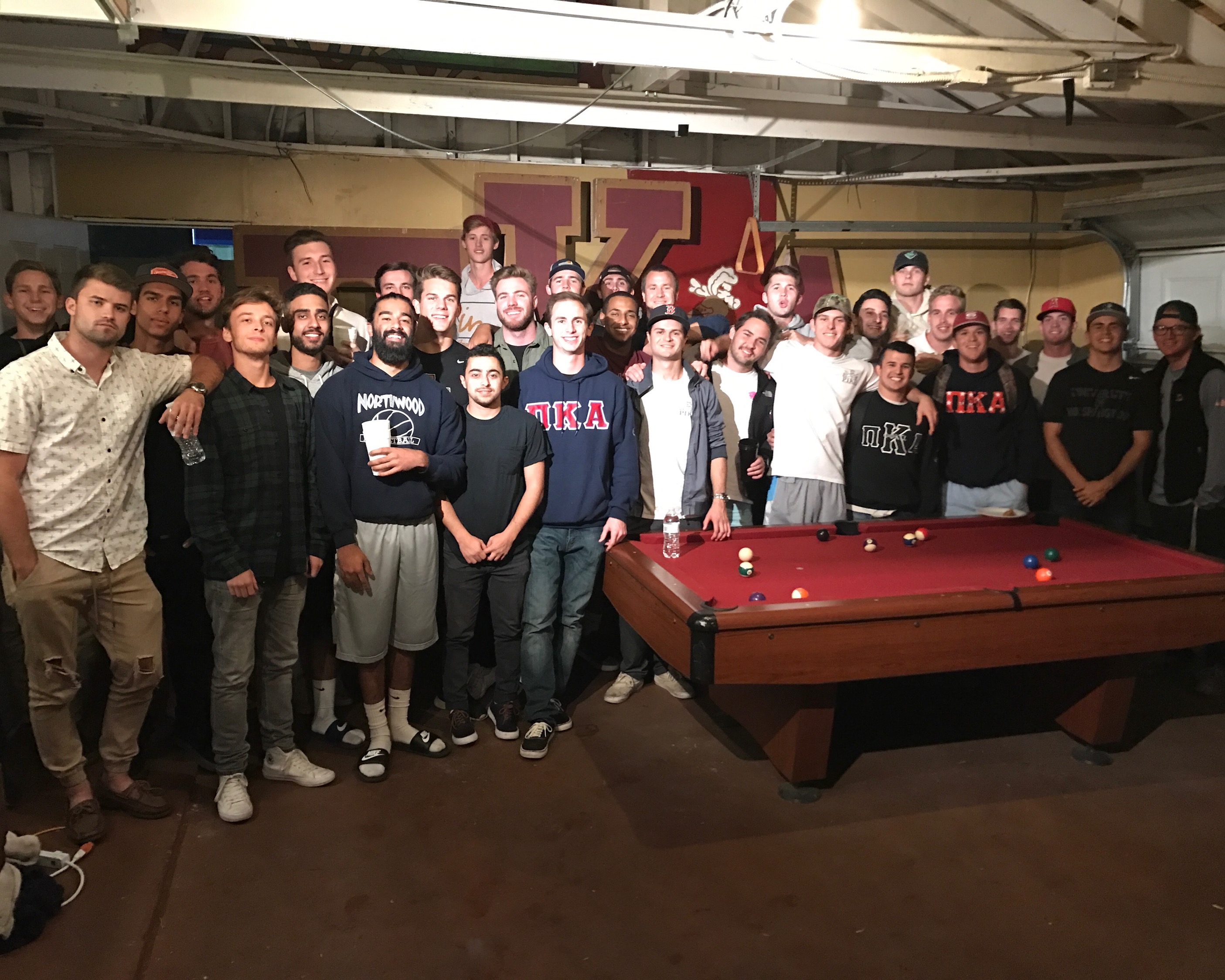 Theta Psi Chapter Members in Their Chapter House Photograph