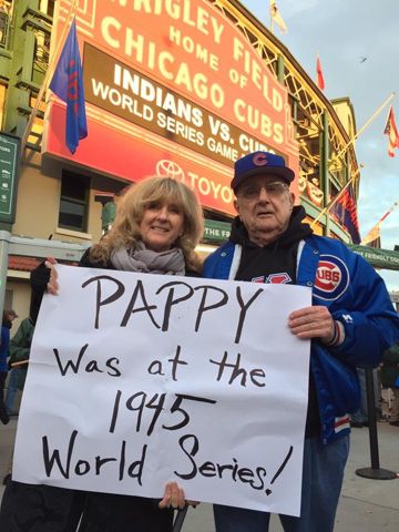Unidentified Pike at a Chicago Cubs World Series Game Photograph, 2016
