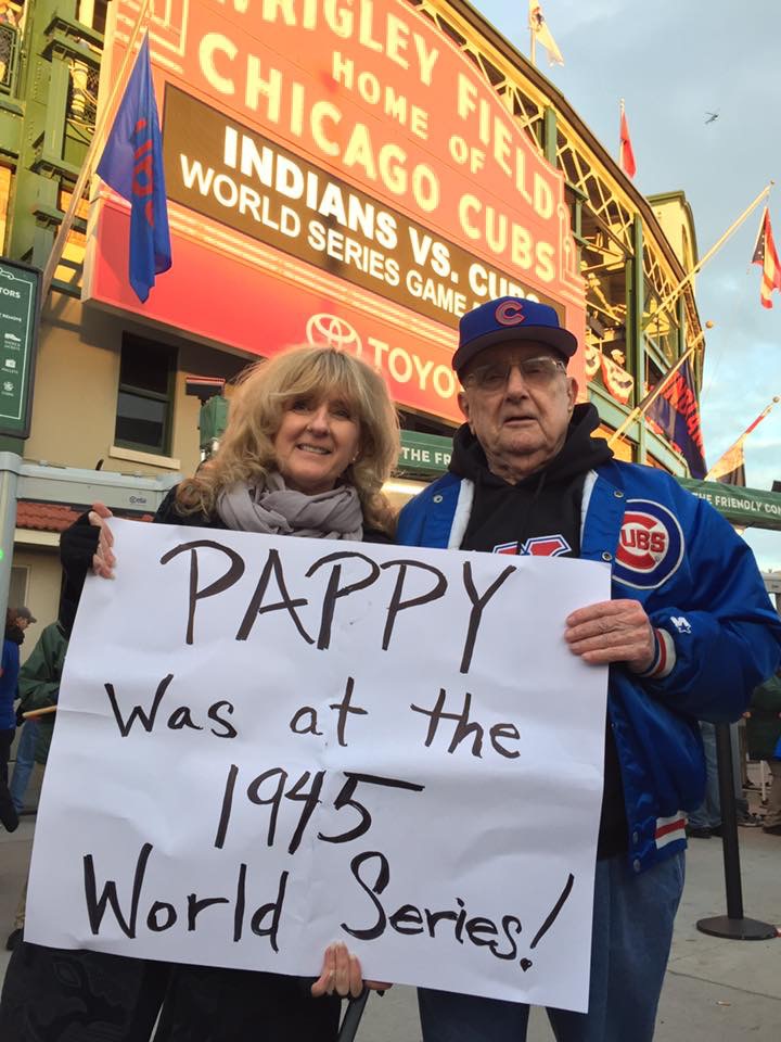 Unidentified Pike at a Chicago Cubs World Series Game Photograph, 2016