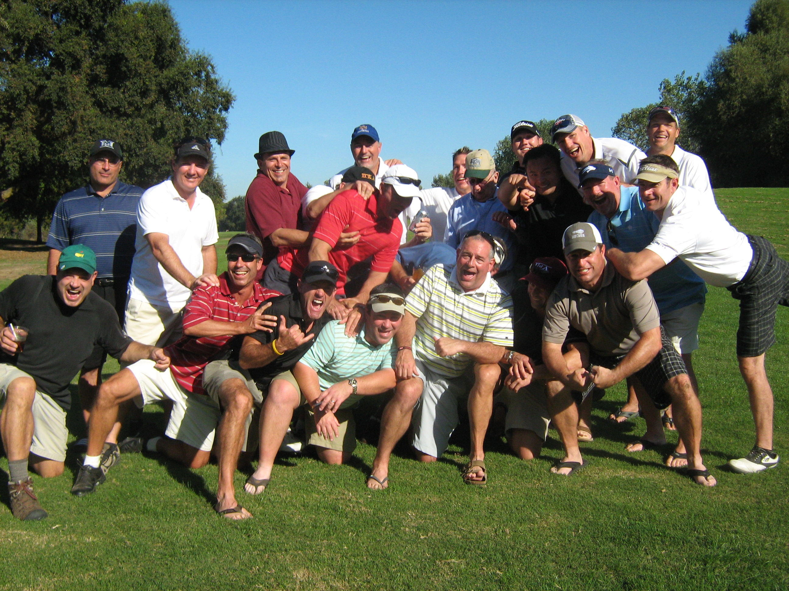 Theta Tau Alumni Golfers Photograph