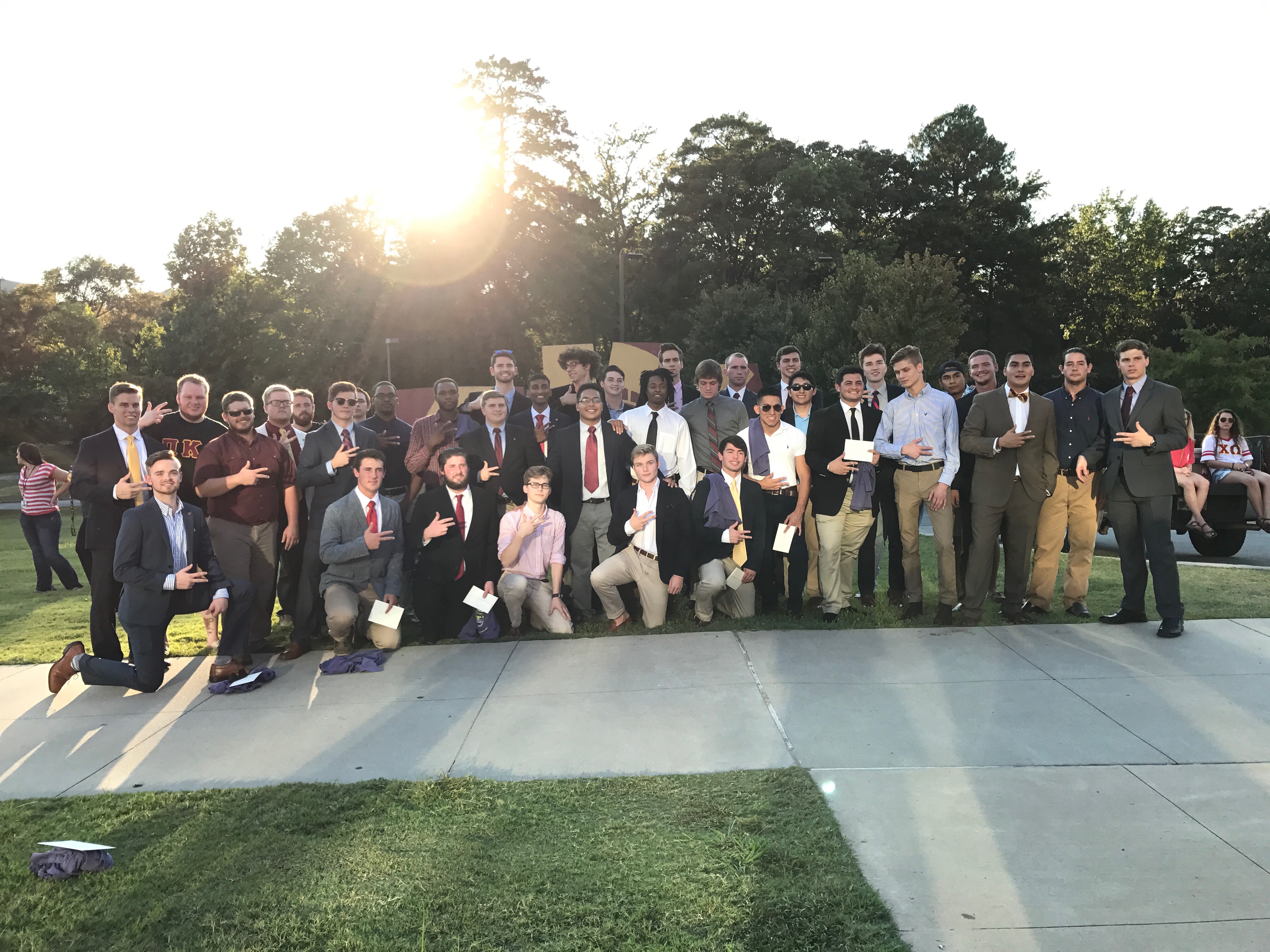 Zeta Eta Chapter Members Group Photograph 1