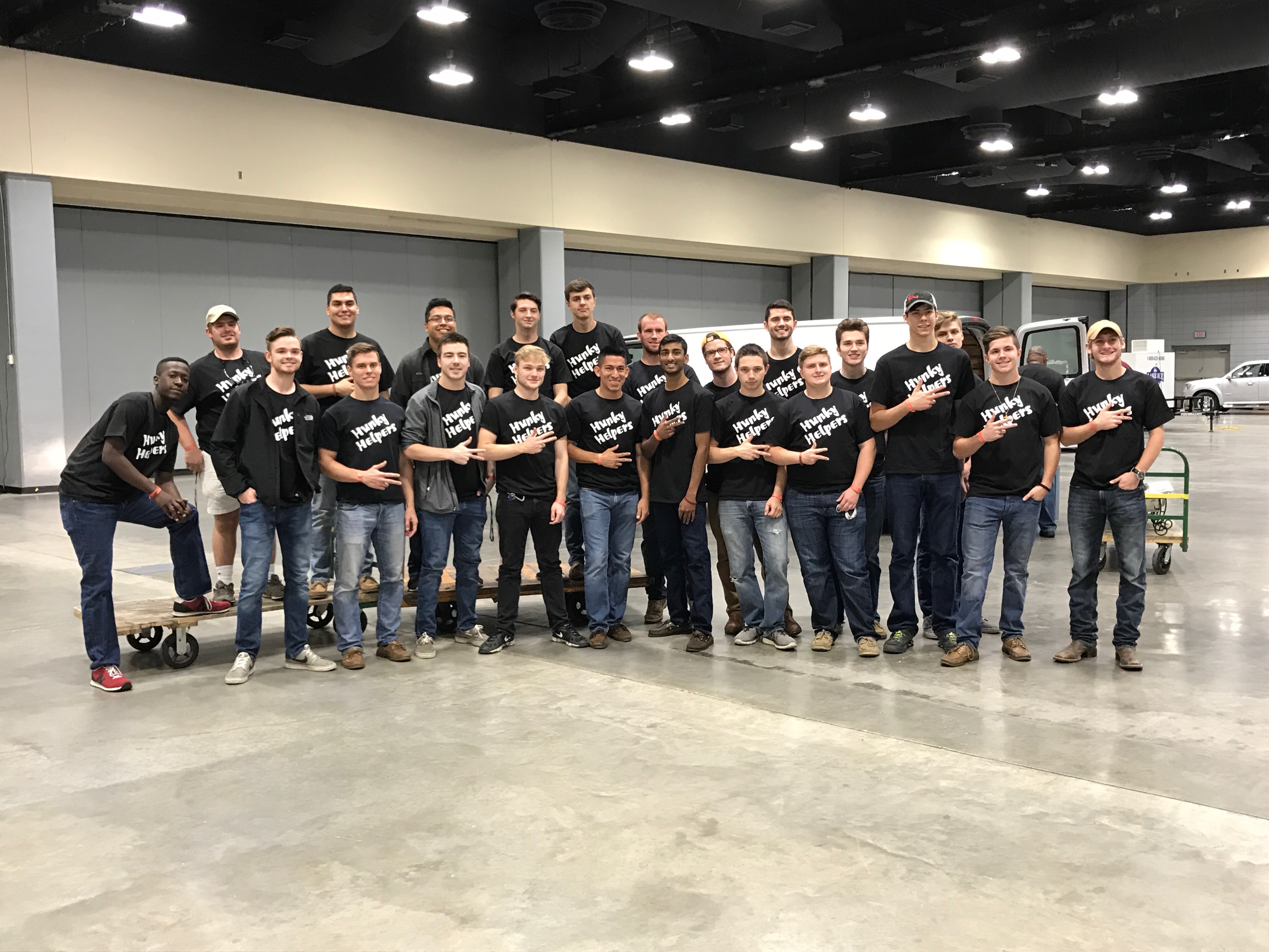 Zeta Eta Hunky Helpers Photograph