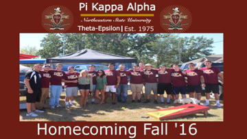 Theta Epsilon Homecoming Group Photograph, 2016