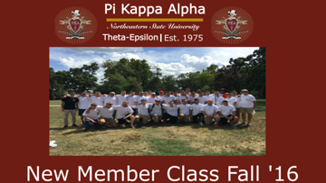 Theta Epsilon New Member Class Photograph, 2016