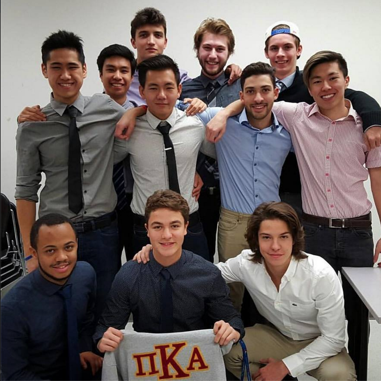 Group of Kappa Mu Chapter Members Photograph