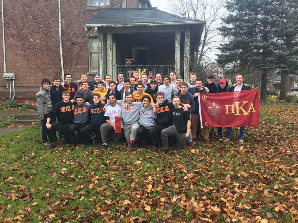 Iota Omega Chapter Member Initiation Photograph