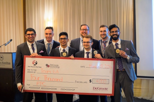 Mu Delta Chapter Fast Pace to the Case Winners Photograph, March 5, 2016