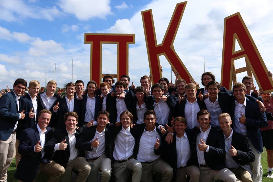 Group of Theta Theta Chapter Members Photograph