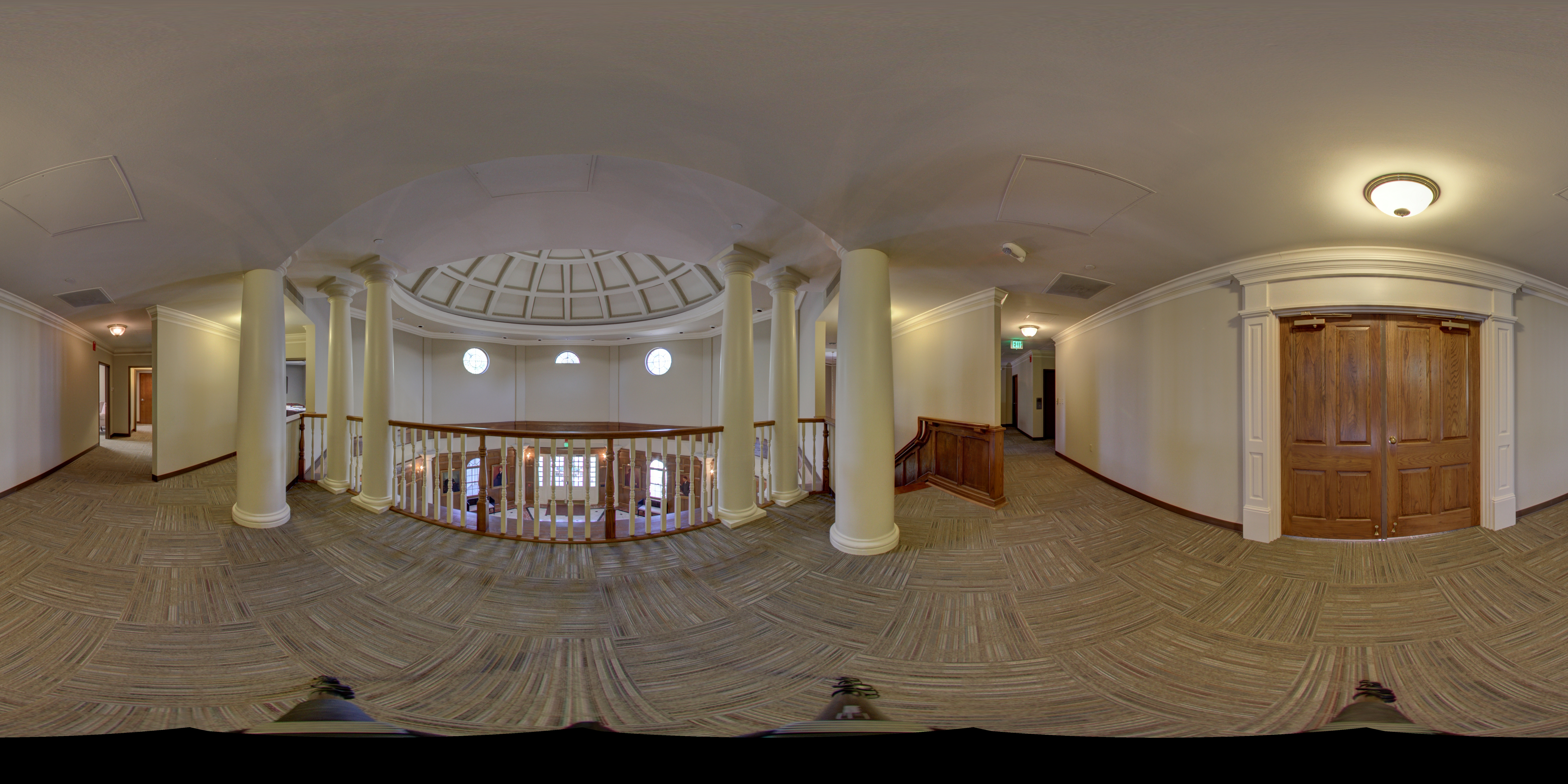 Memorial Headquarters Second Floor Foyer Panoramic Photograph 2