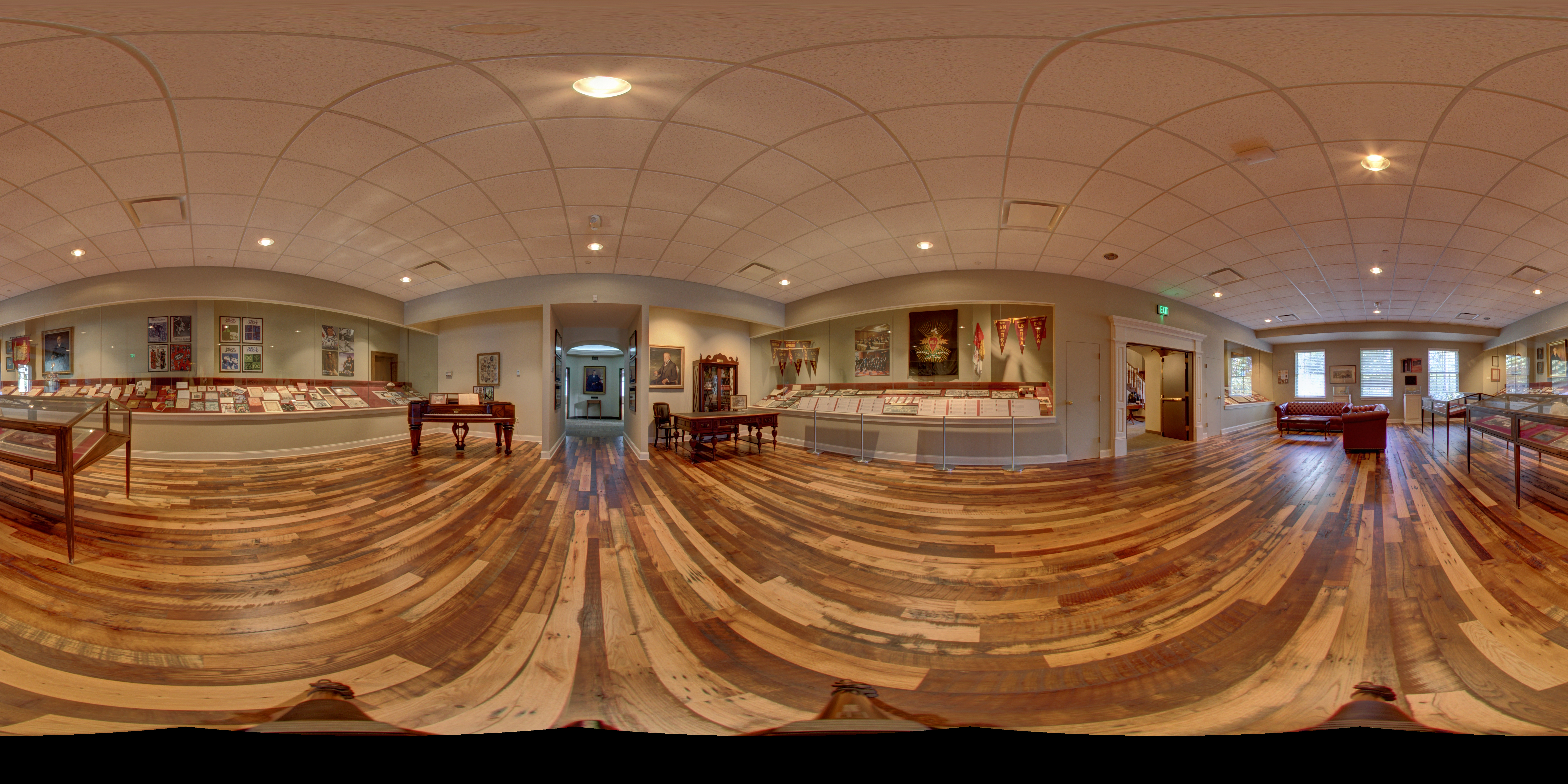 Memorial Headquarters Museum Panoramic Photograph 32