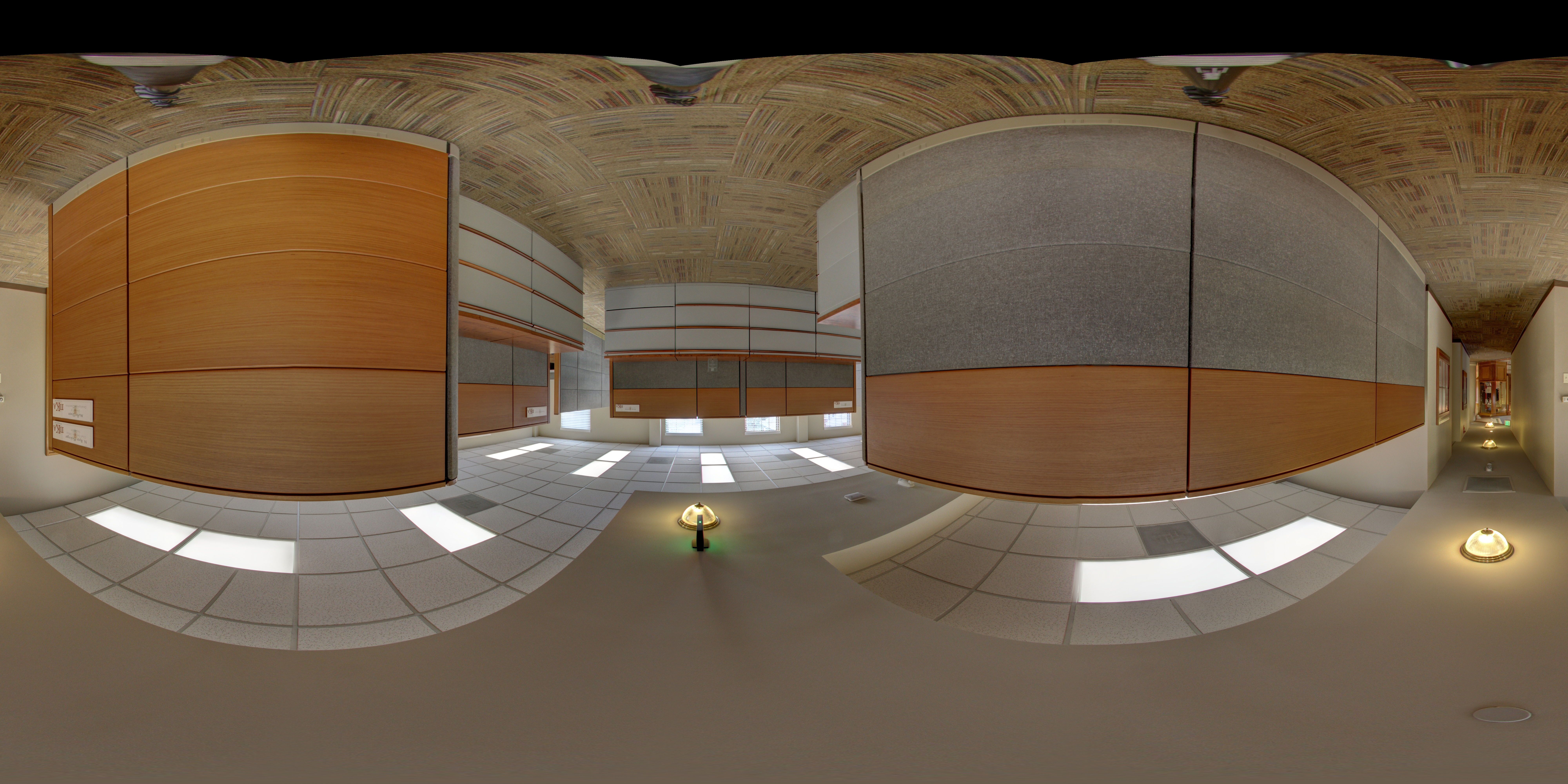 Memorial Headquarters Hallway Panoramic Photograph 4
