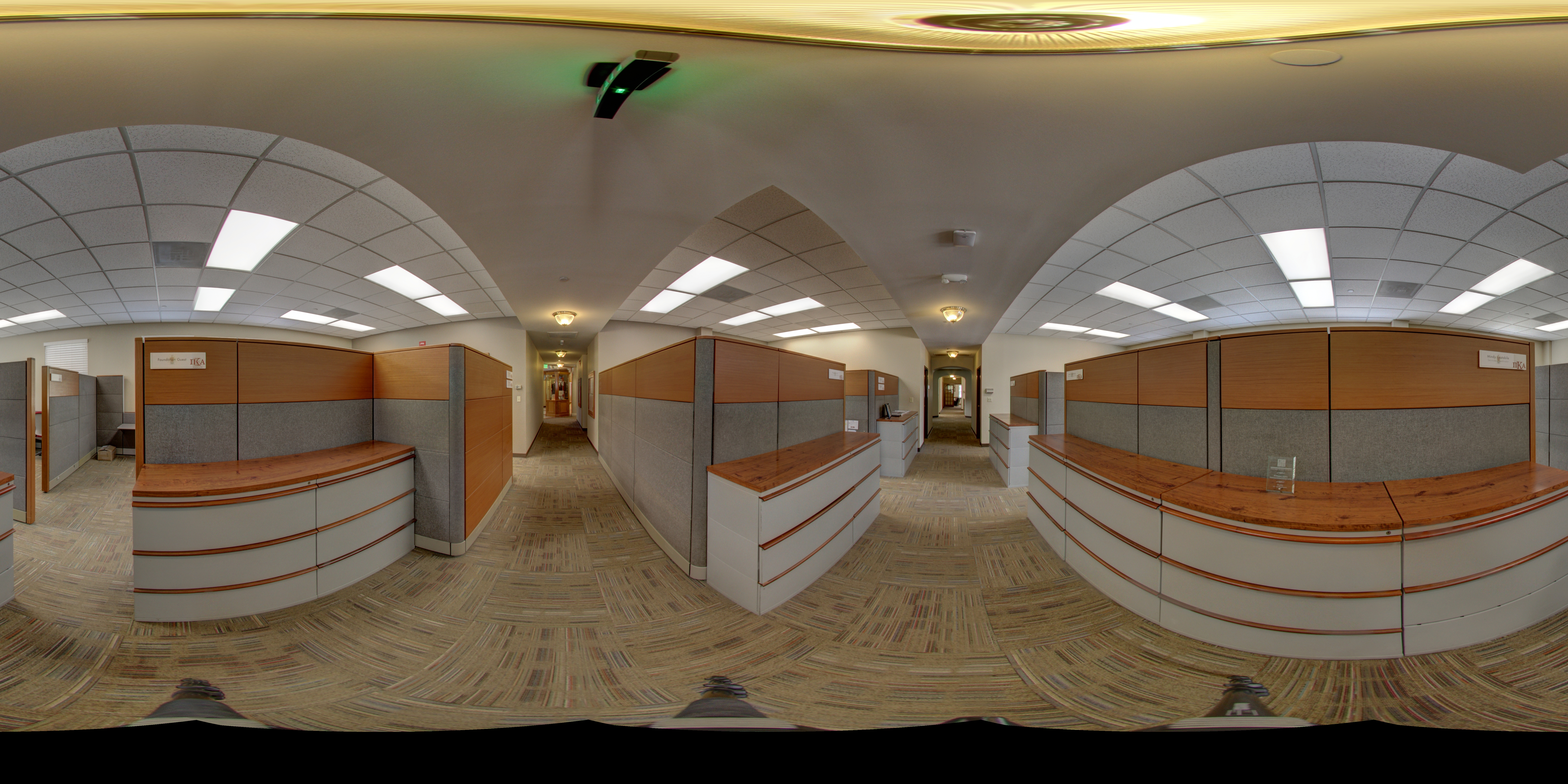 Memorial Headquarters Hallway Panoramic Photograph 5
