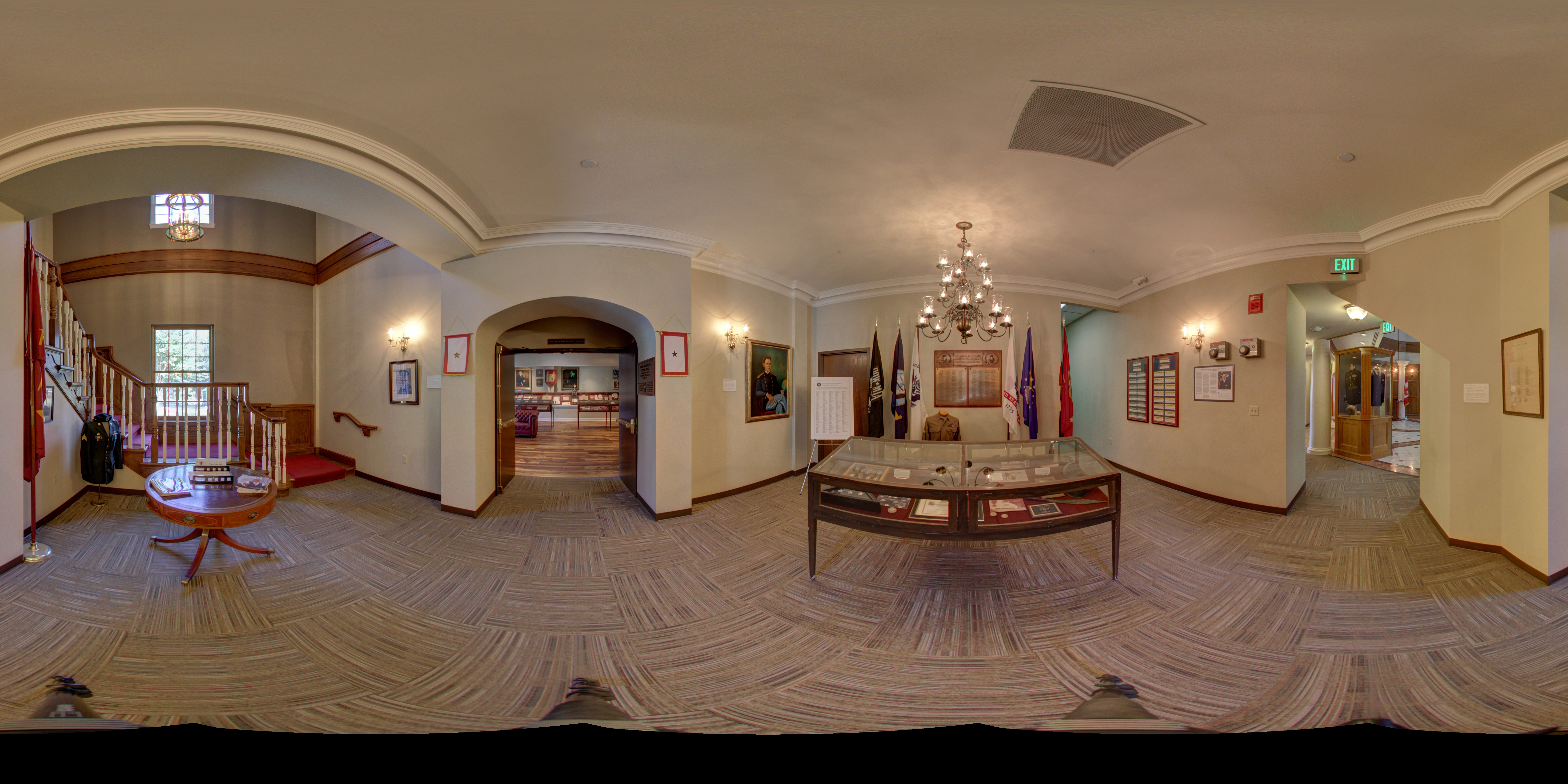 Memorial Headquarters President's Room Panoramic Photograph 2