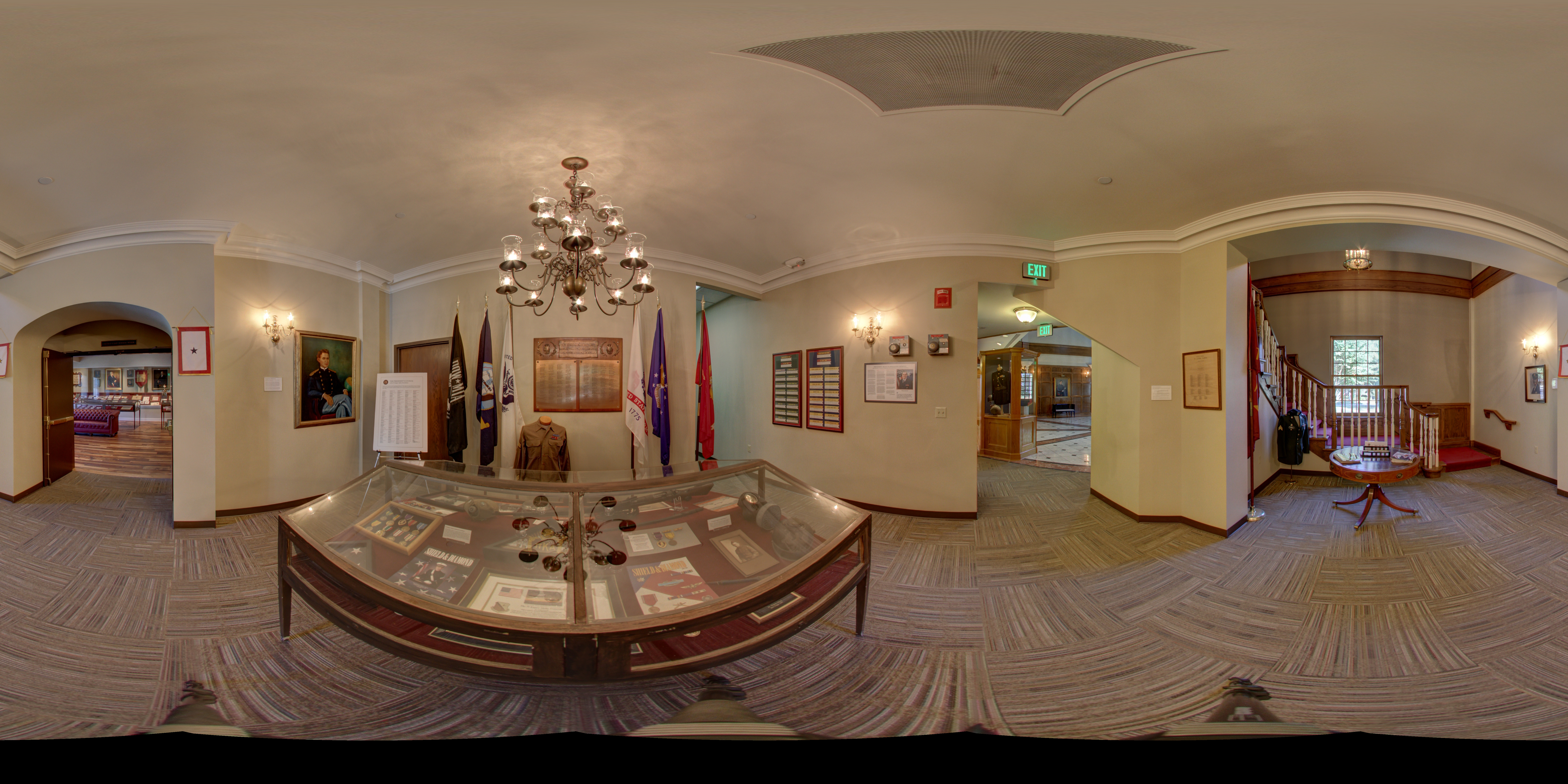 Memorial Headquarters President's Room Panoramic Photograph 3
