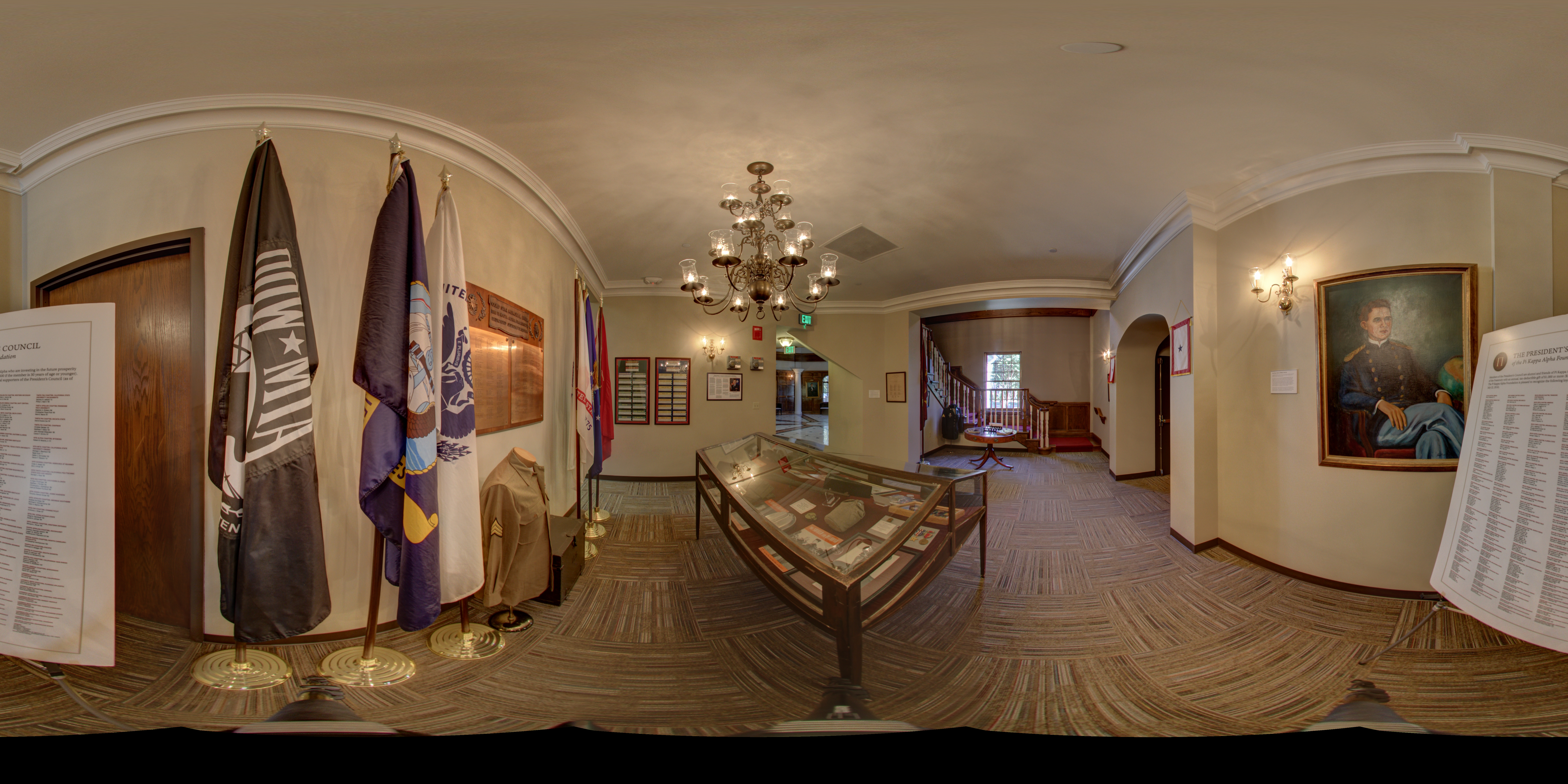 Memorial Headquarters President's Room Panoramic Photograph 5