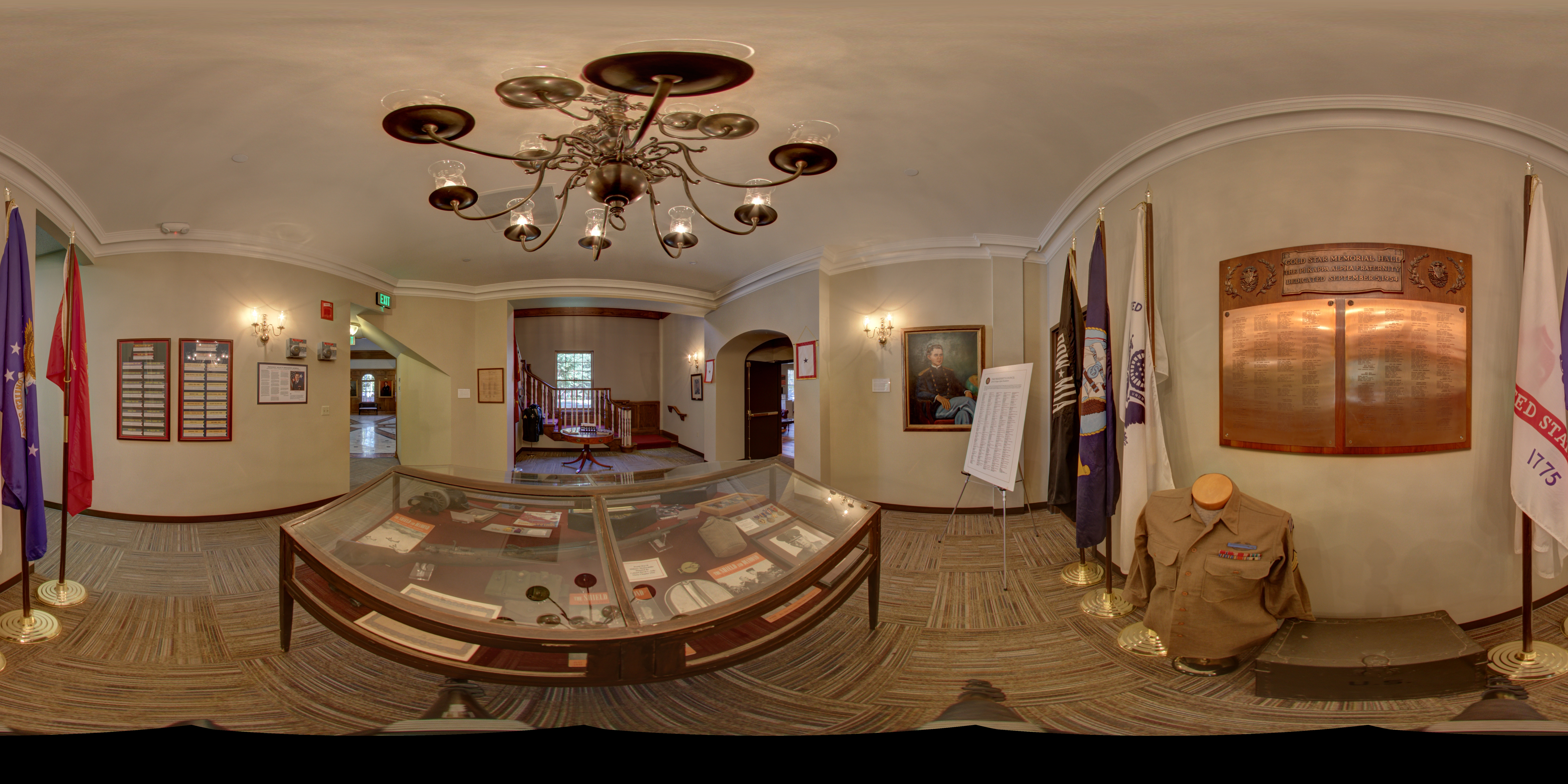 Memorial Headquarters President's Room Panoramic Photograph 7