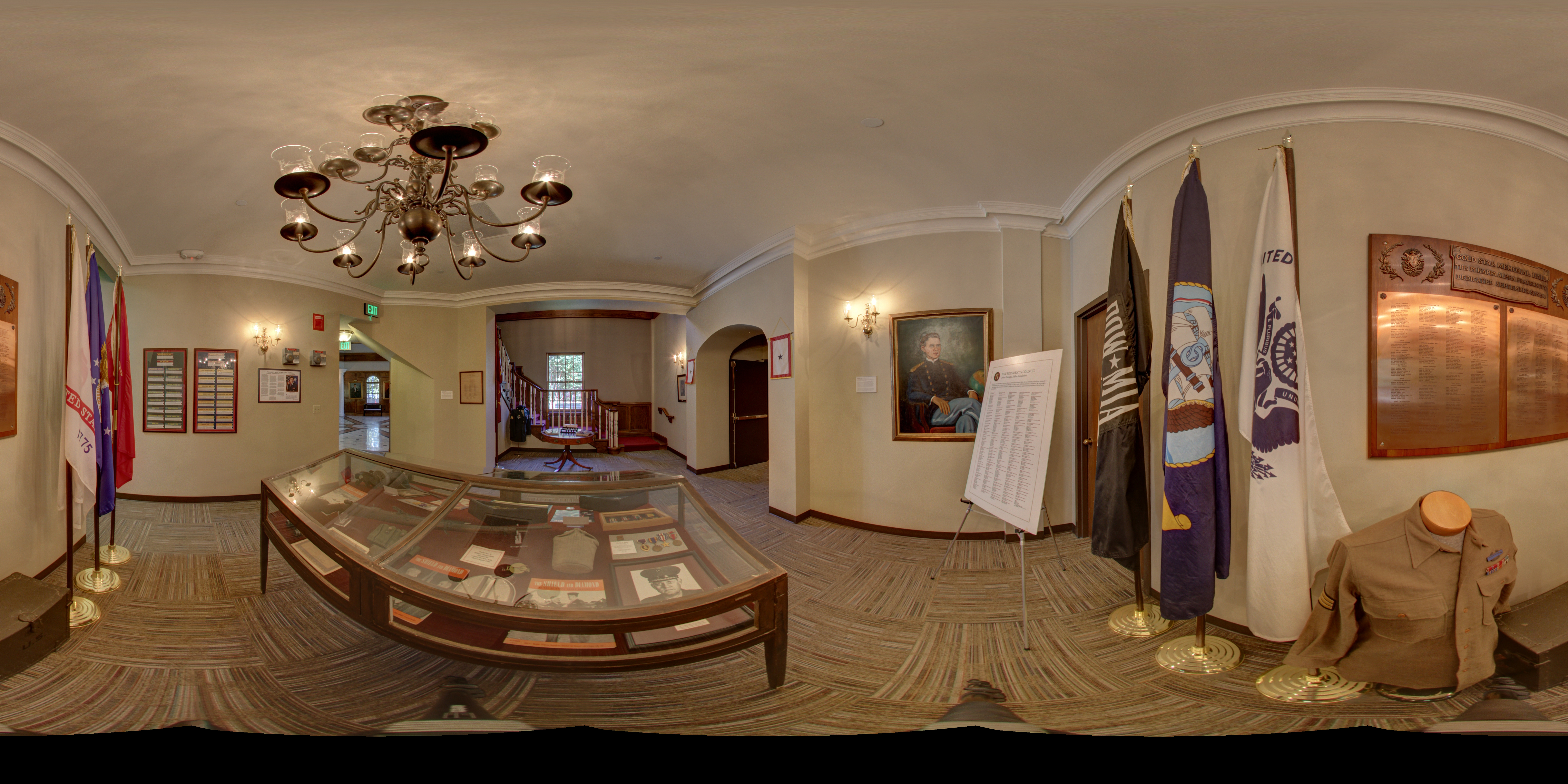 Memorial Headquarters President's Room Panoramic Photograph 6
