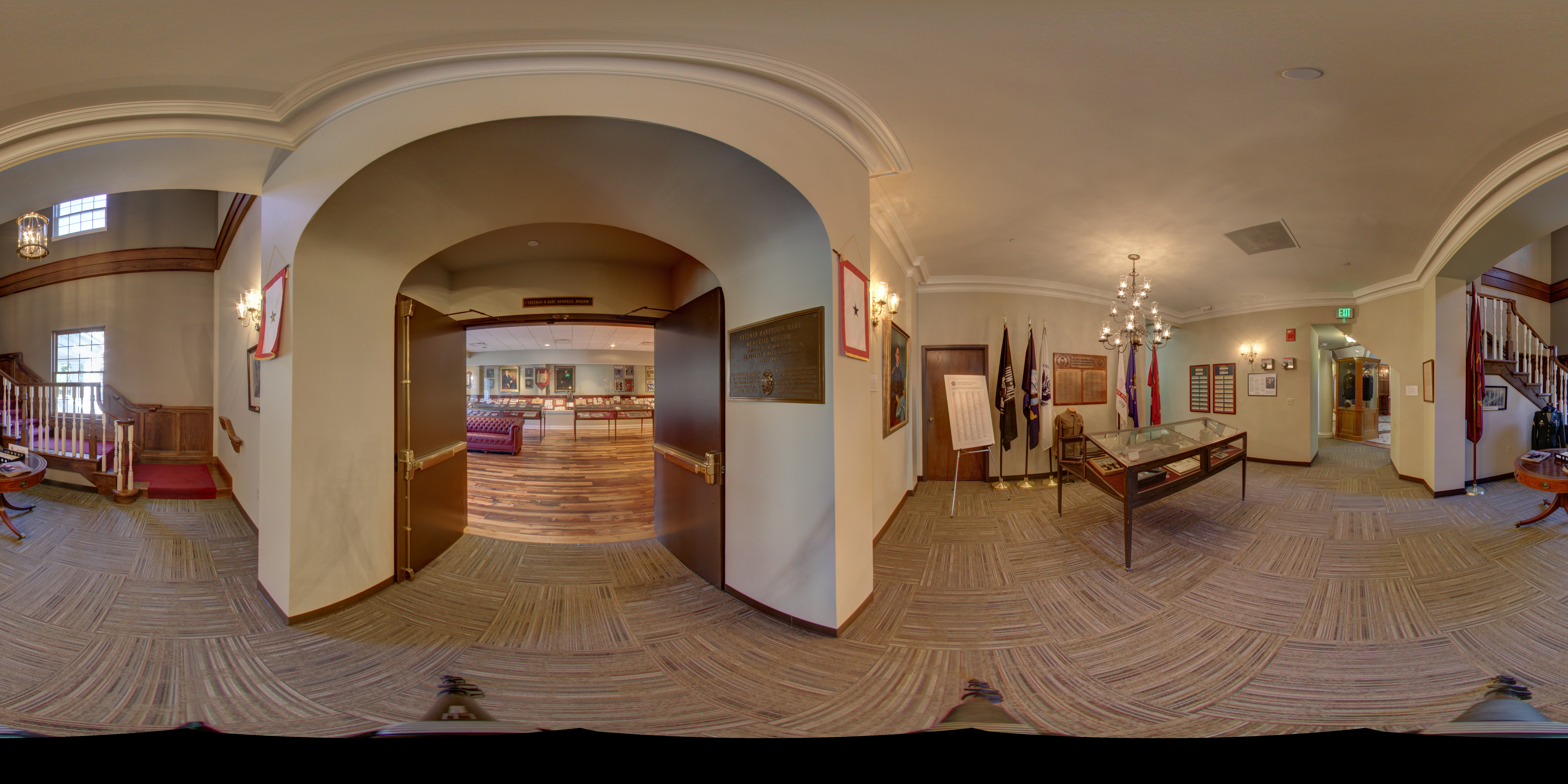 Memorial Headquarters President's Room Panoramic Photograph 1