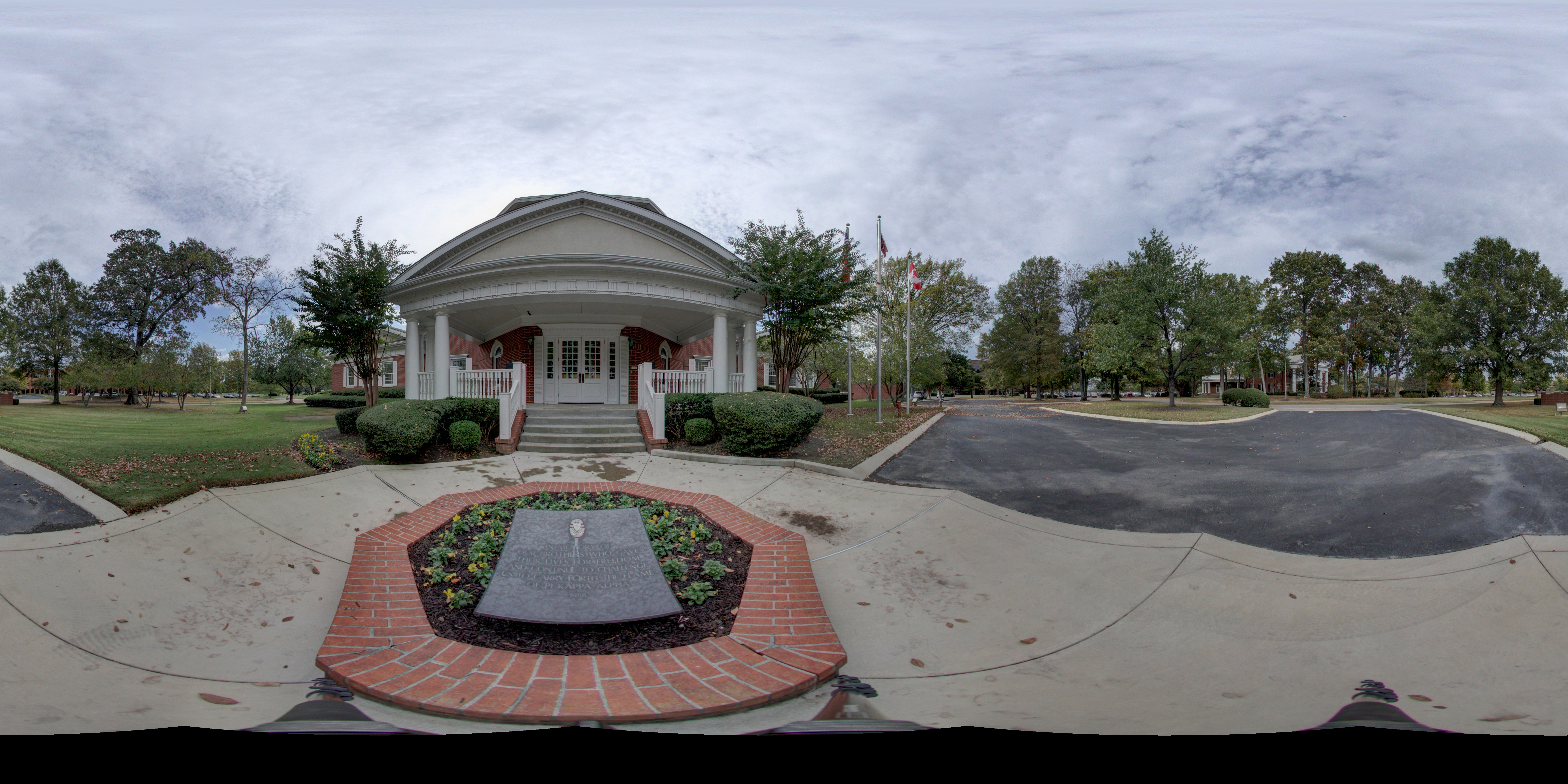 Memorial Headquarters Main Entrance Panoramic Photograph 1