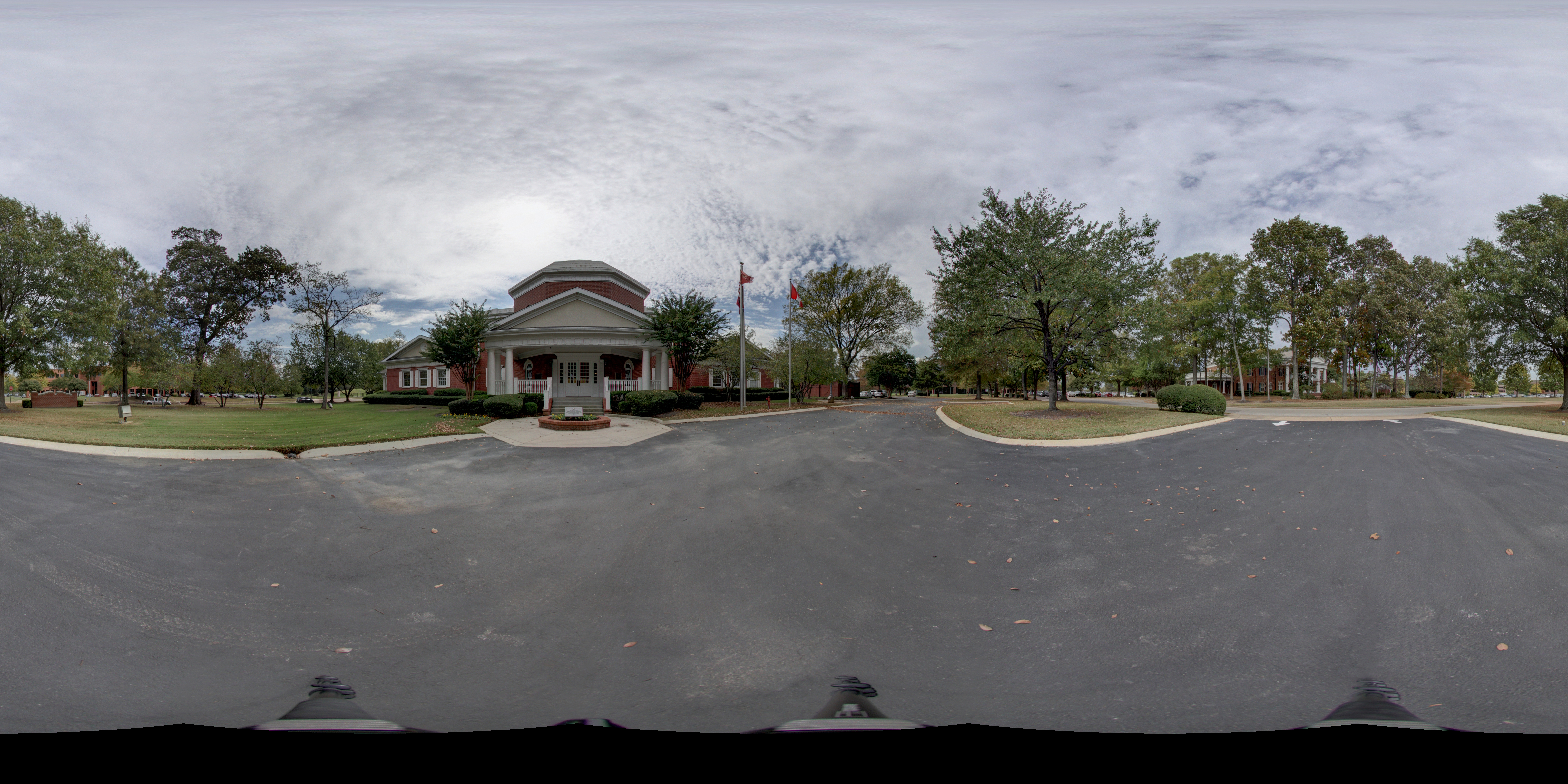 Memorial Headquarters Main Entrance Panoramic Photograph 2