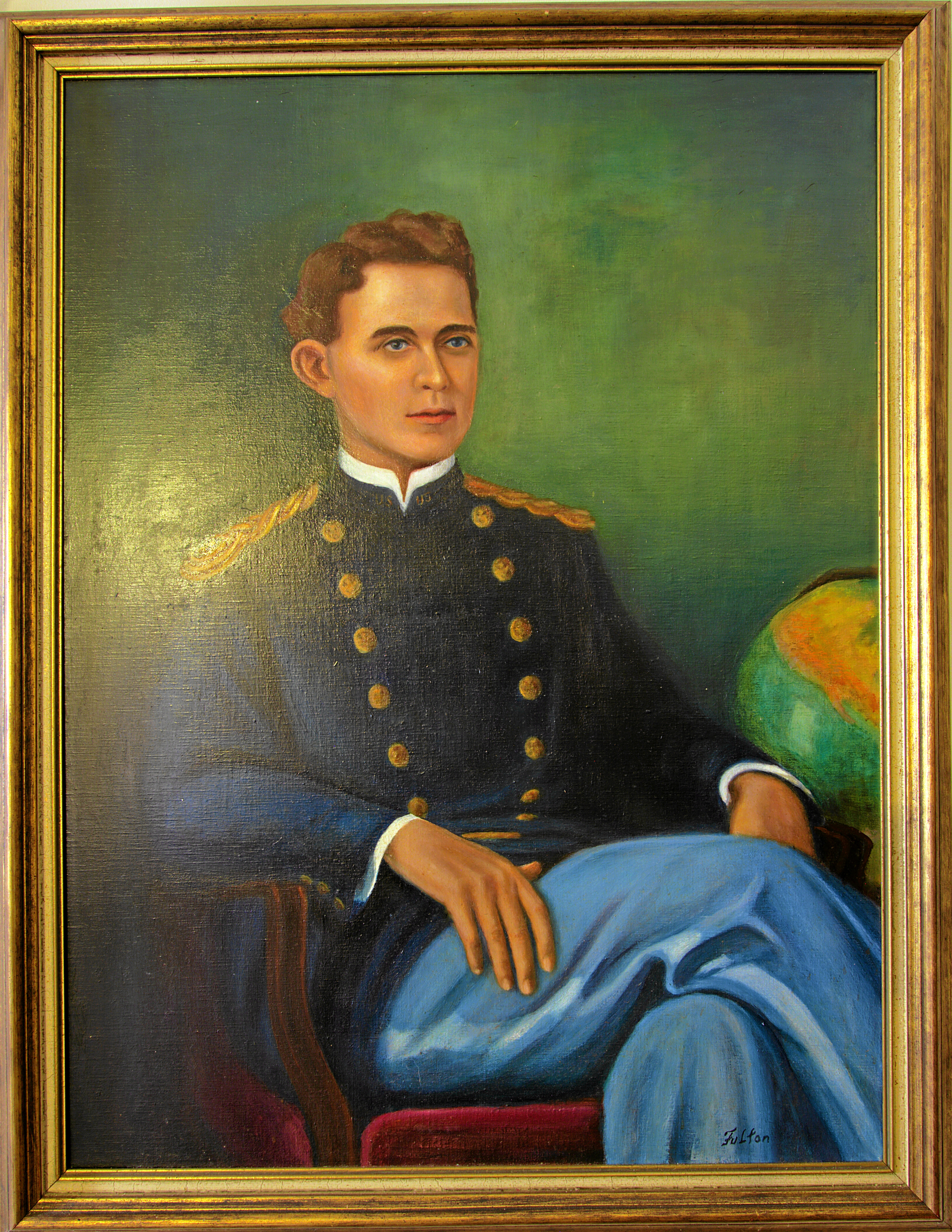 Henry L. McCorkle Portrait, 1966, First Pi Kappa Alpha Gold Star Member
