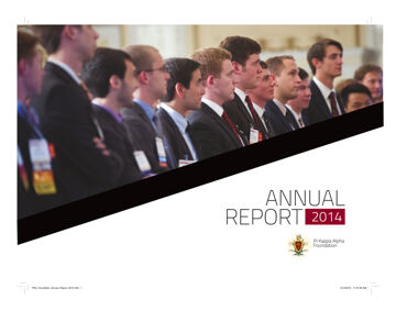Pi Kappa Alpha Foundation Annual Report, 2014