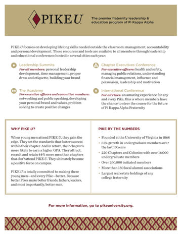 PIKEU Information Sheet