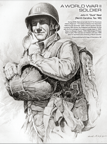 John H. "Duck" Neal Poster