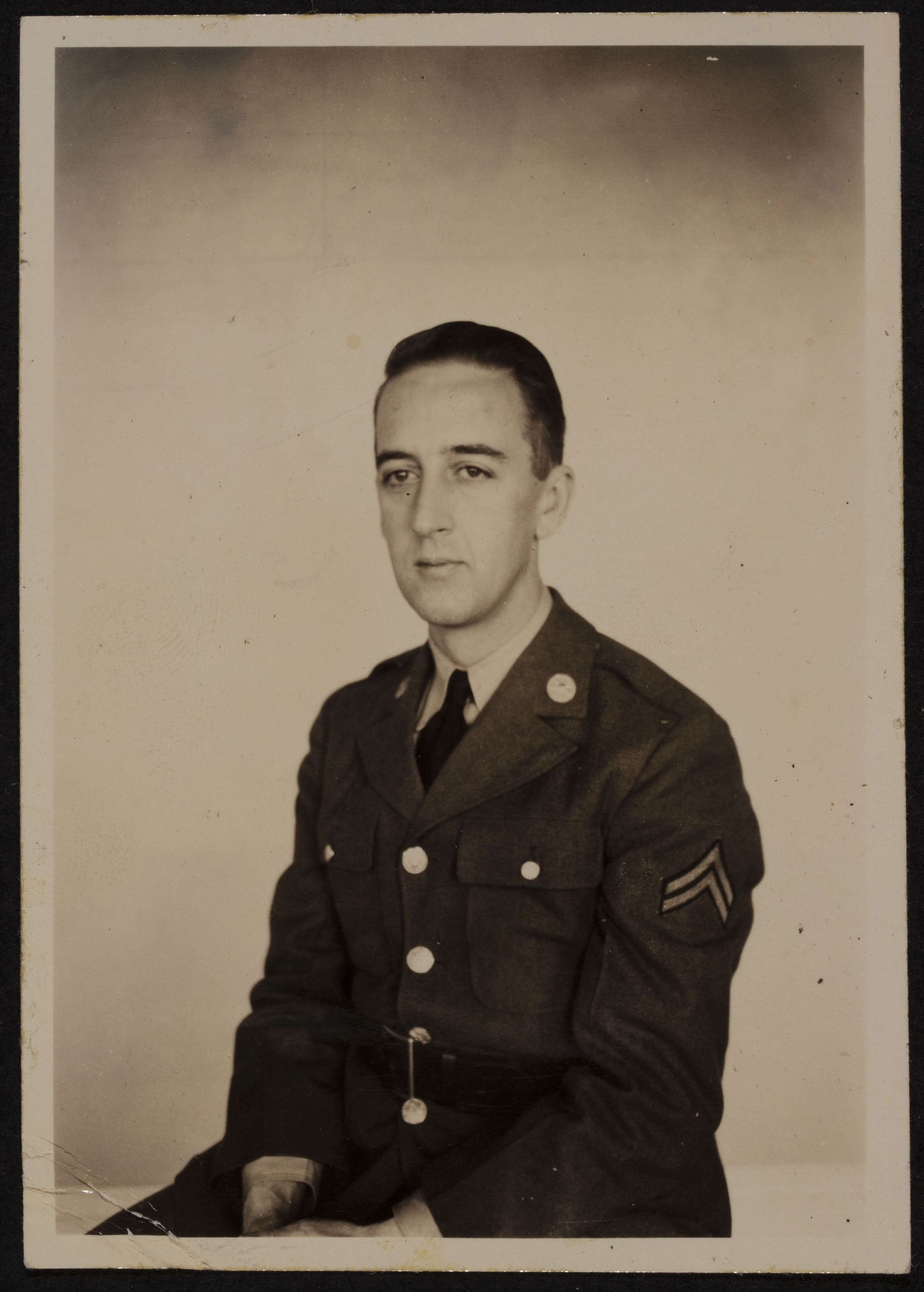 Leonard Robert Bales Portrait Photograph, April 12, 1942