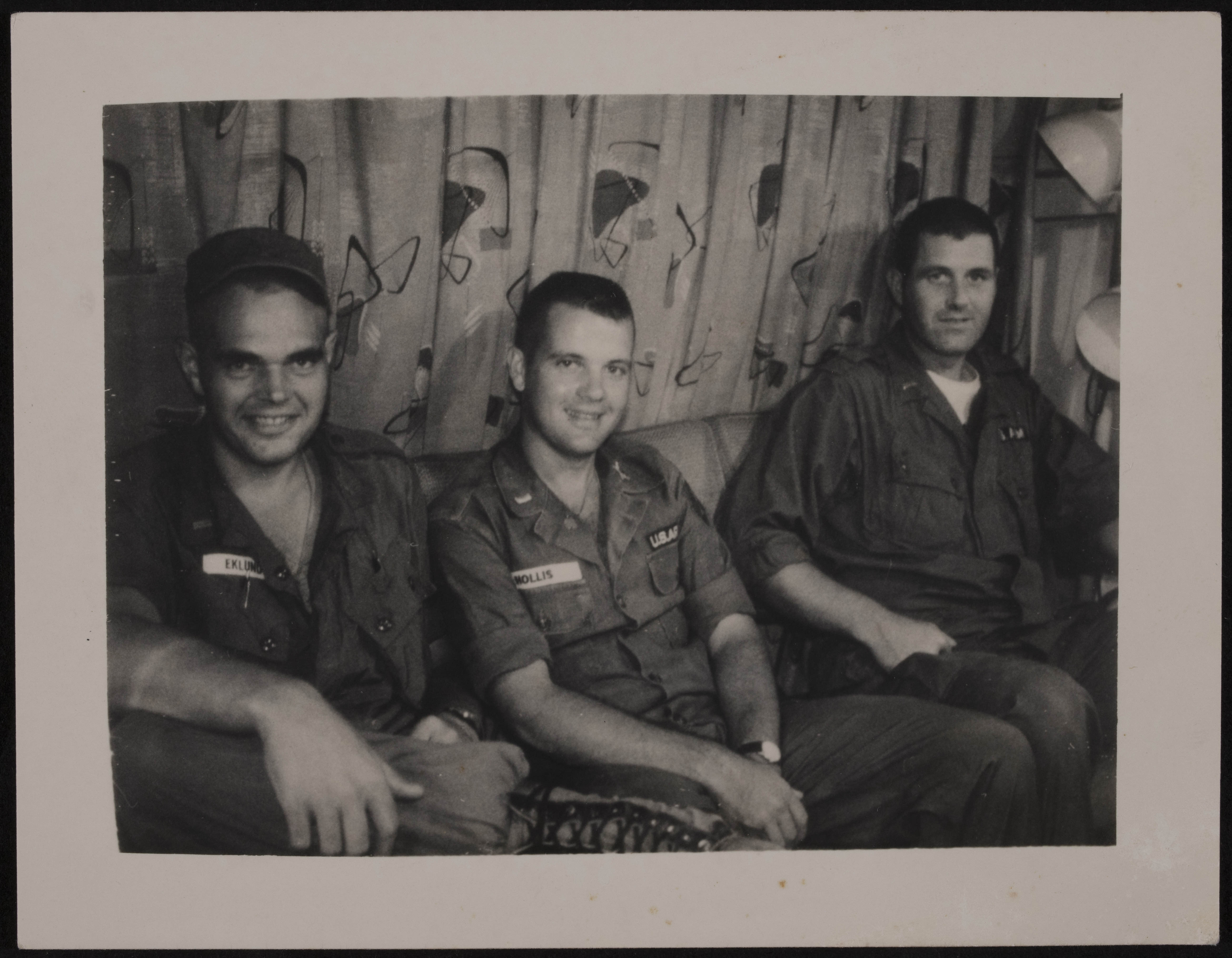 Paul Herbert Eklund Aboard the USS Henry County, September 25, 1965