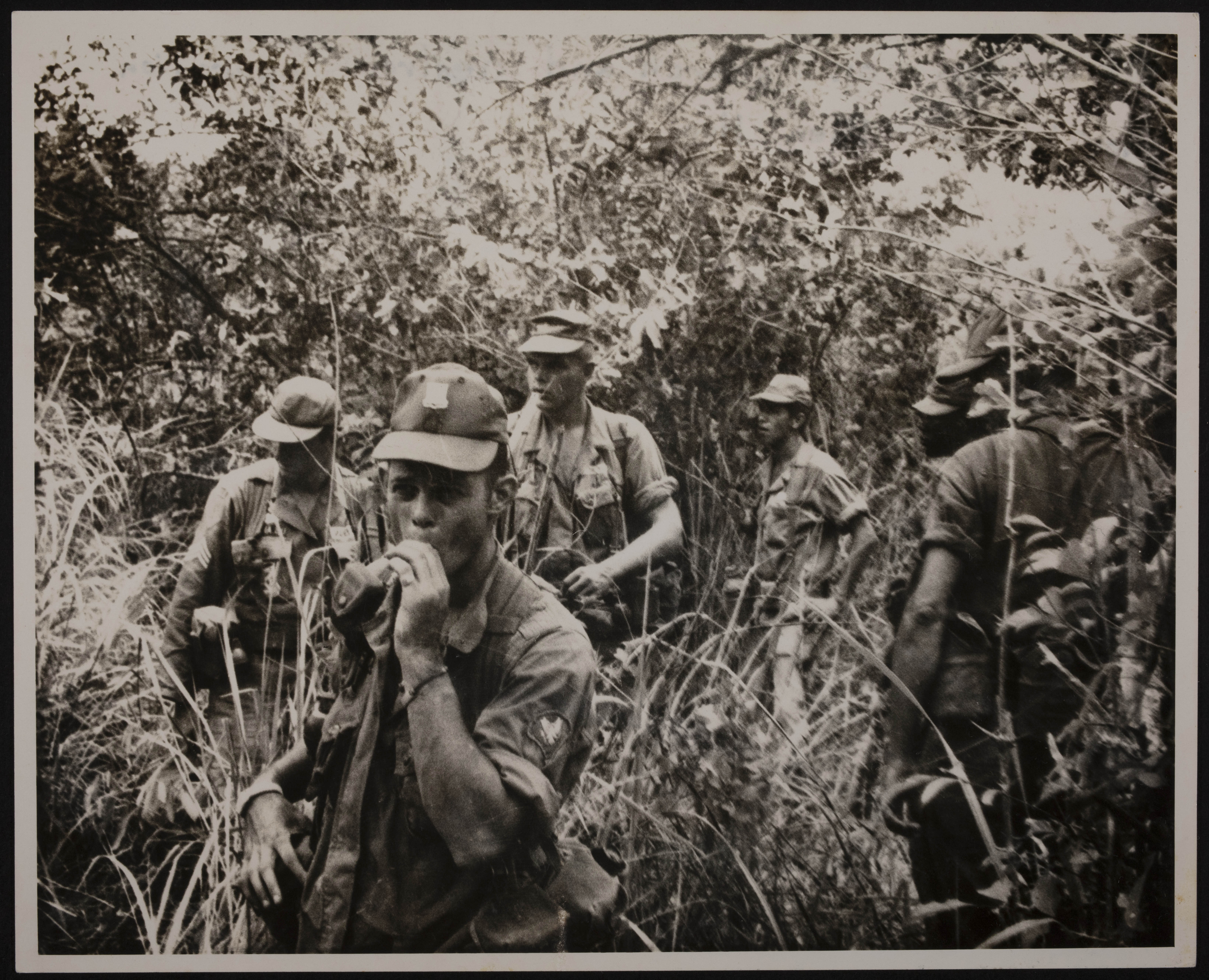 Paul Herbert Eklund on Search and Destroy Operation Photograph