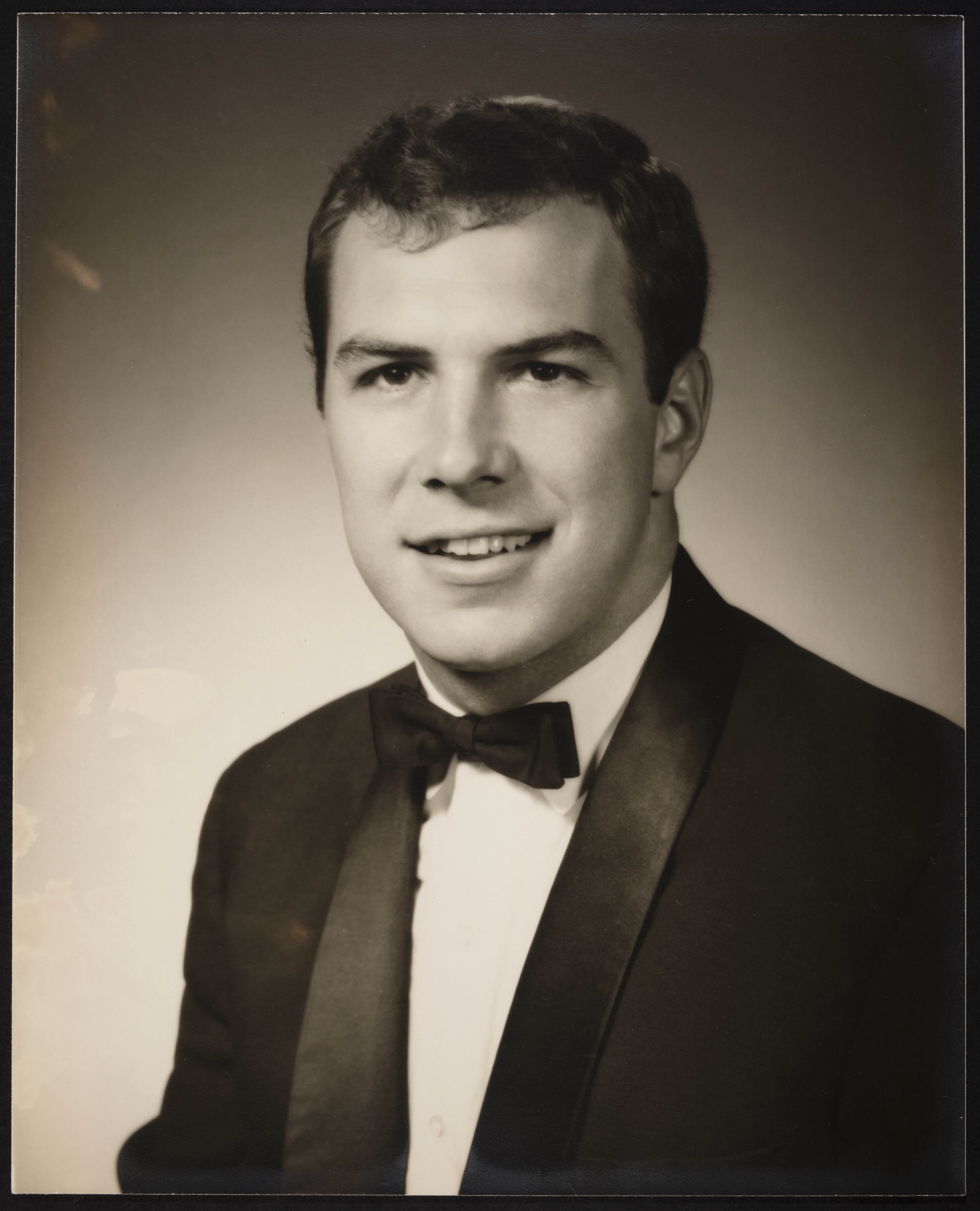 Robert J. McCracken Photograph in Tuxedo, undated